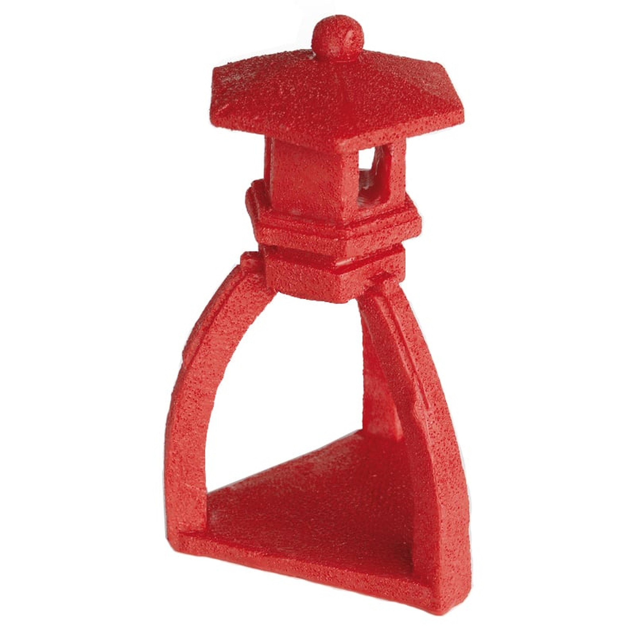 Zen Deco Pagoda - Rood - SuperFish Aquarium Decoratie