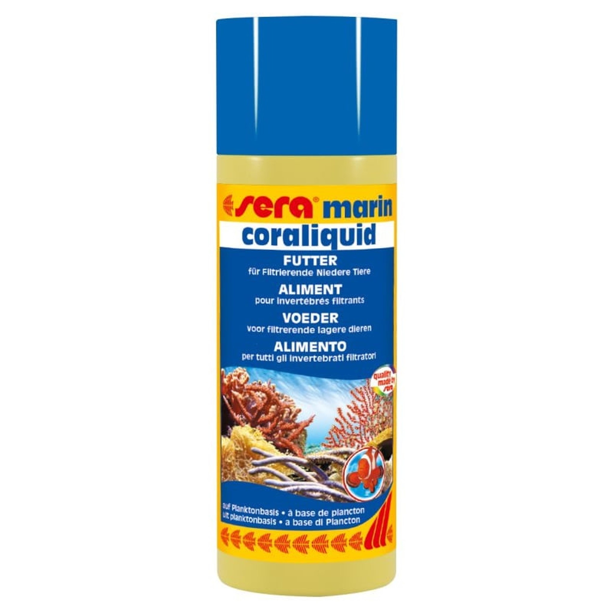 Marin coraliquid 250 ml. - Sera Vloeibaar Voer