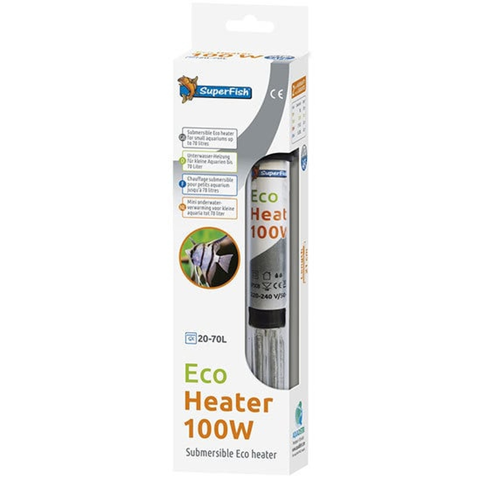 Overtuiging Knorrig calorie Eco heater 100 watt - SuperFish Aquarium Verwarming - Webwinkel voor  vijver, aquarium en huisdieren | Beest.nl