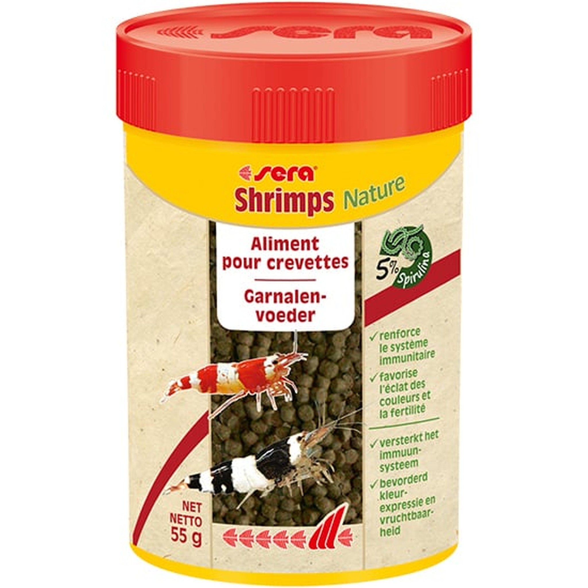 Shrimps nature 100 ml - Sera Garnalenvoer