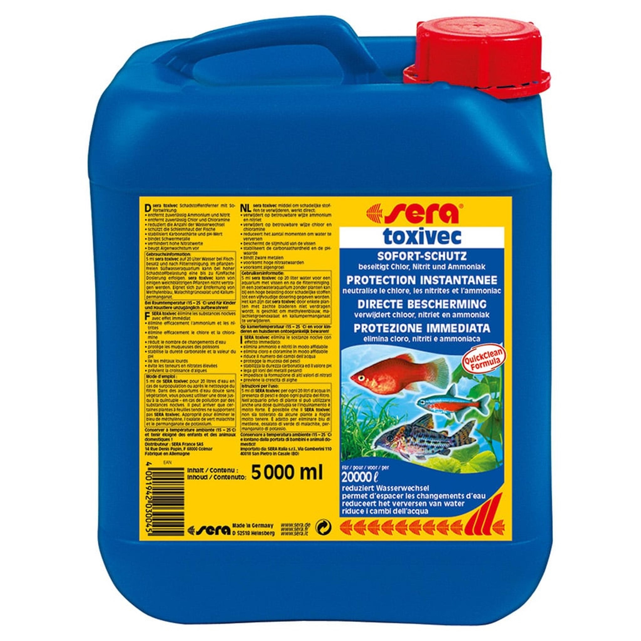 Toxivec 5000 ml - Sera Aquarium Waterbehandeling