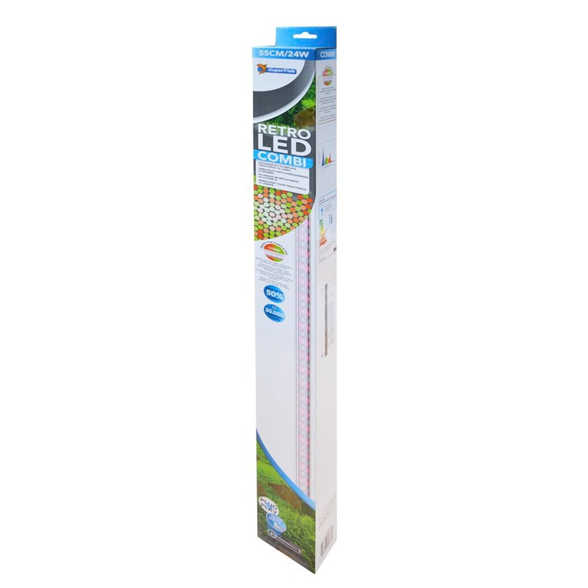 retroled combi T5 55 cm/24 watt - SuperFish