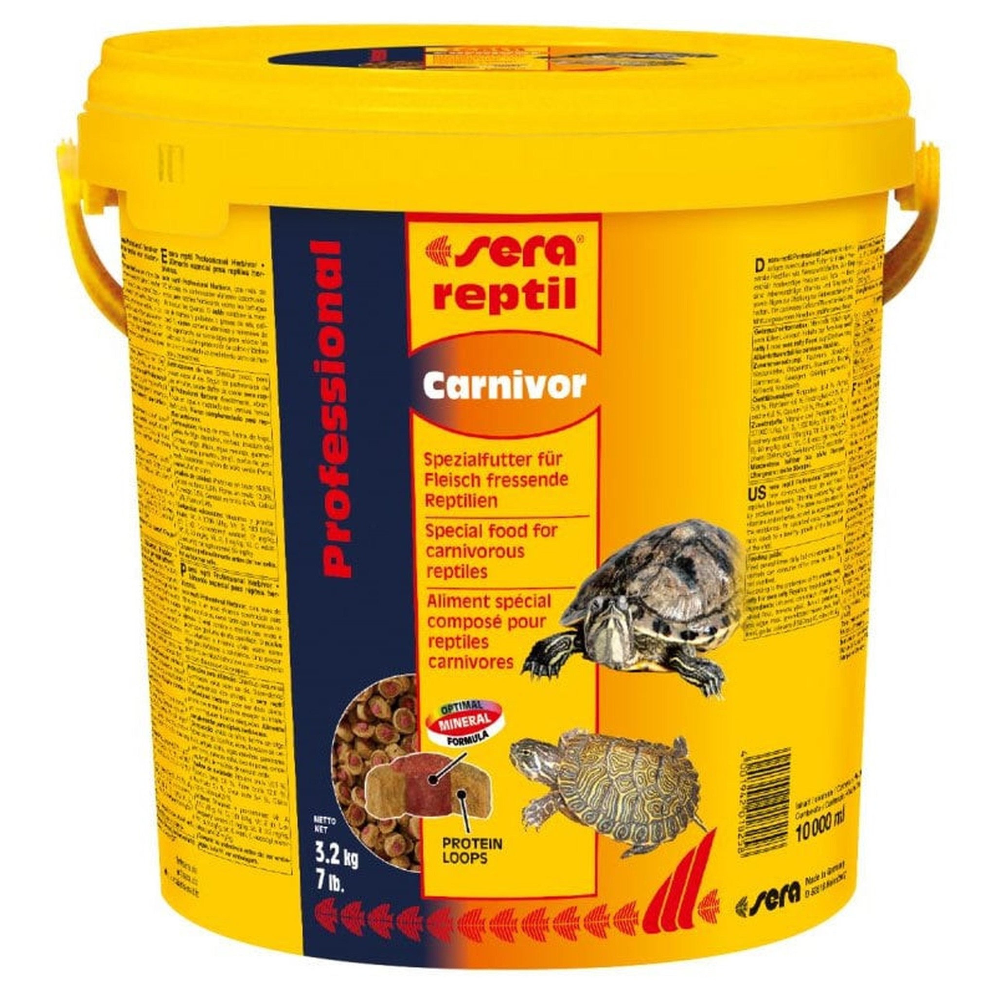 Reptil Professional Carnivor 10 liter - Sera