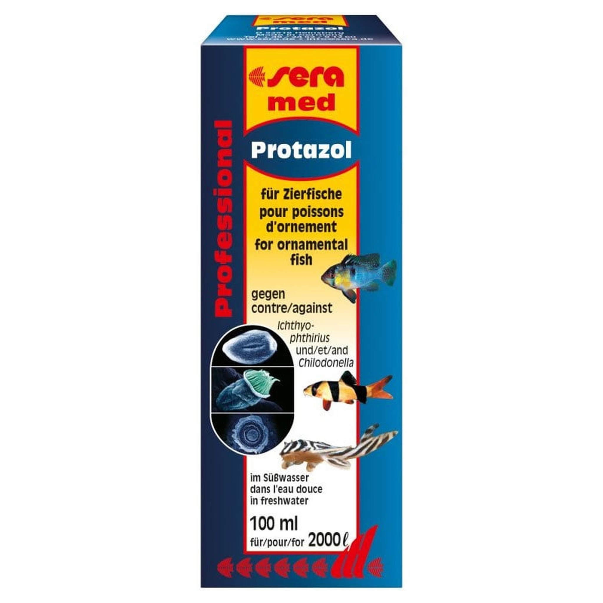 Professional Protazol 100 ml. - Sera med Aquarium Medicijn