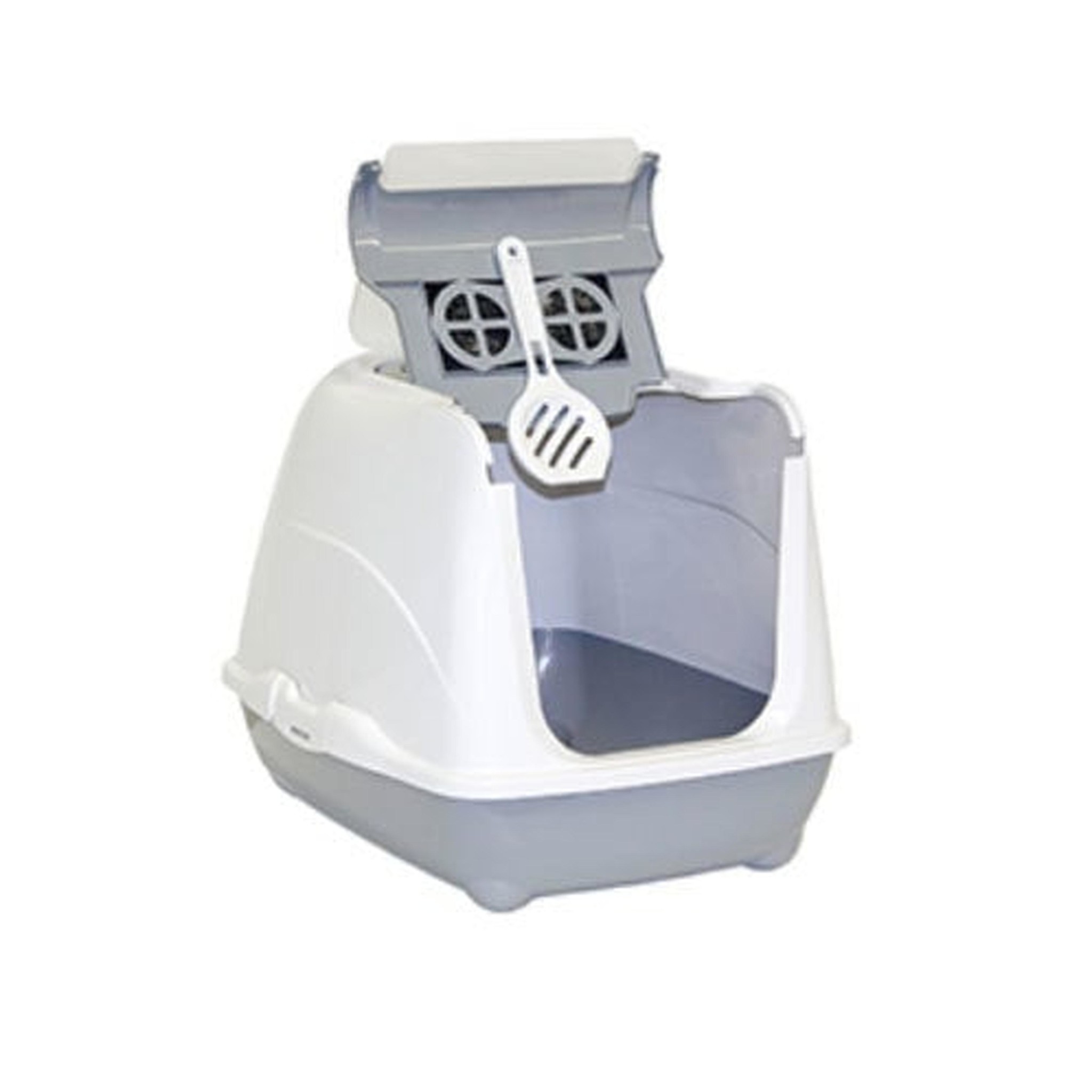 Kattentoilet flip cat classic grijs - Small