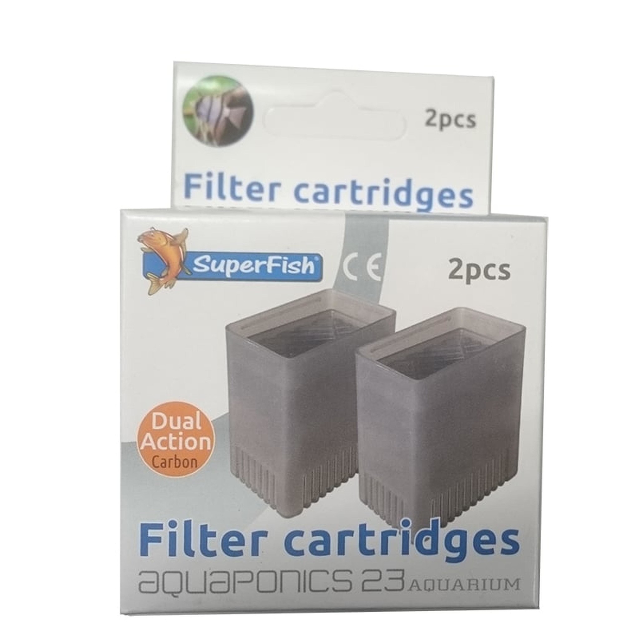 Aquaponics 23 cartridge 2 st - SuperFish Aquarium Filter