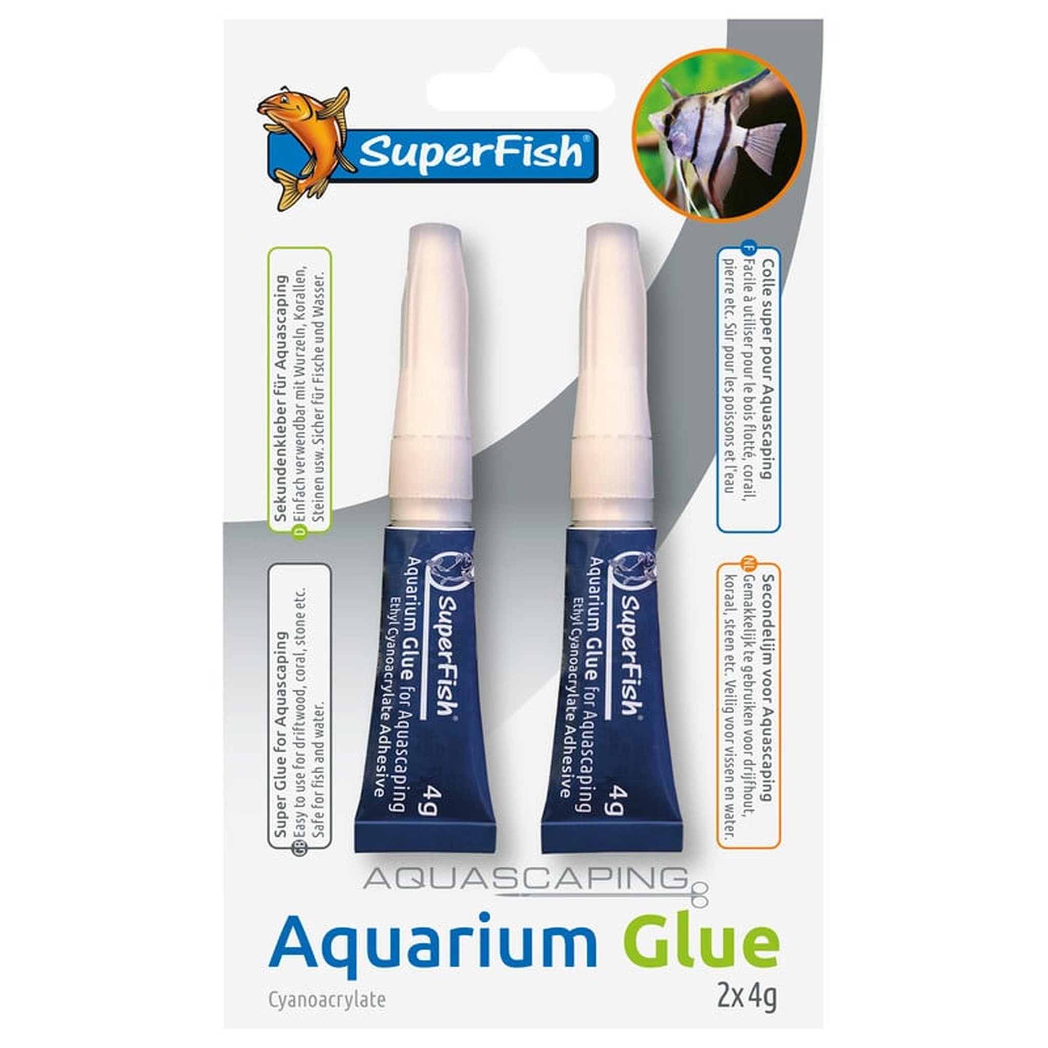 Aquarium lijm 2 stuks - SuperFish