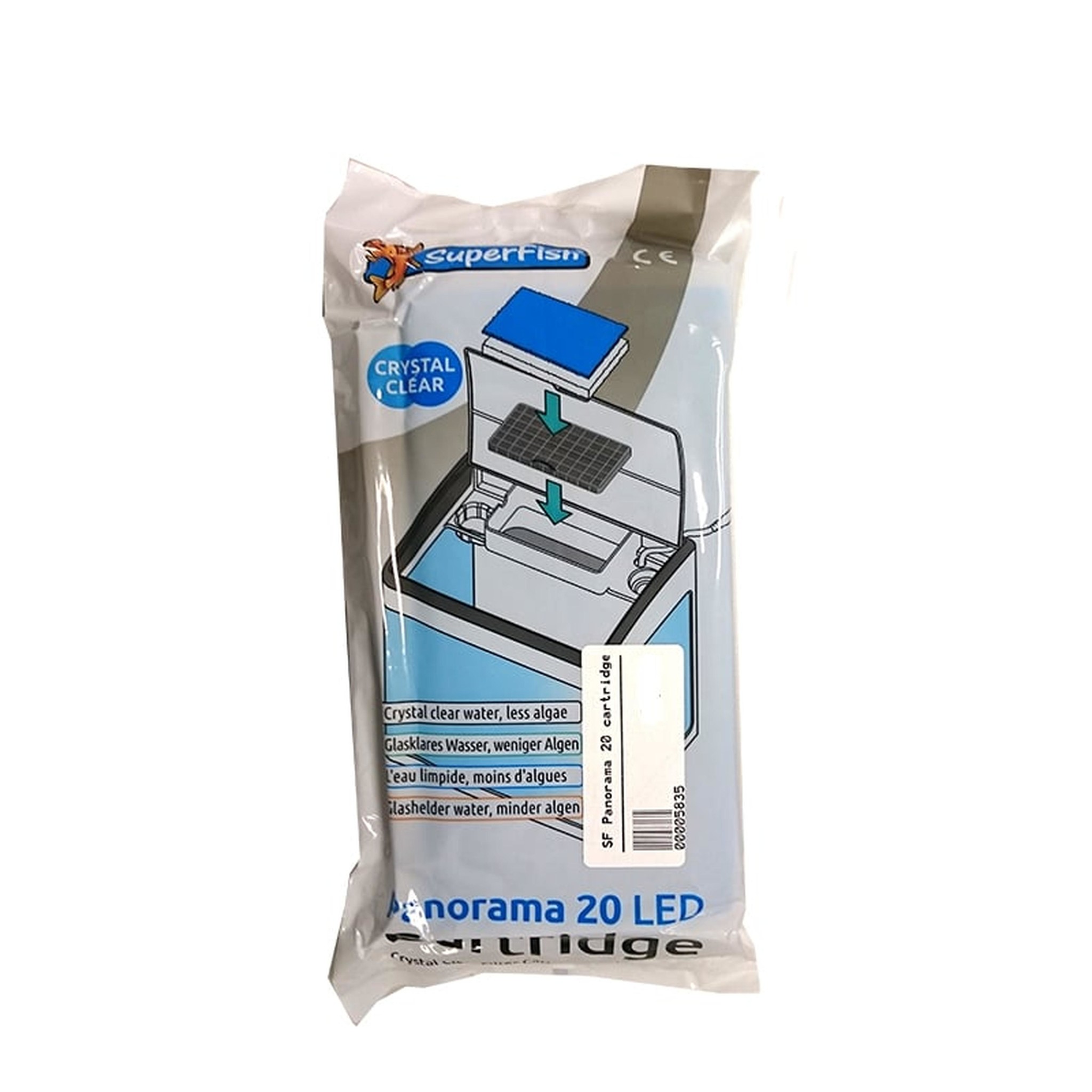 Panorama LED 20 cartridge - SuperFish aquariumfilter