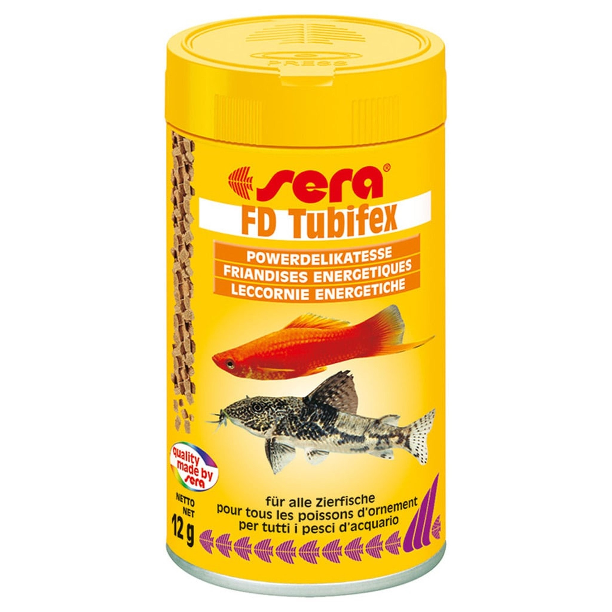 FD Tubifex 100 ml - Sera Aquarium Visvoer