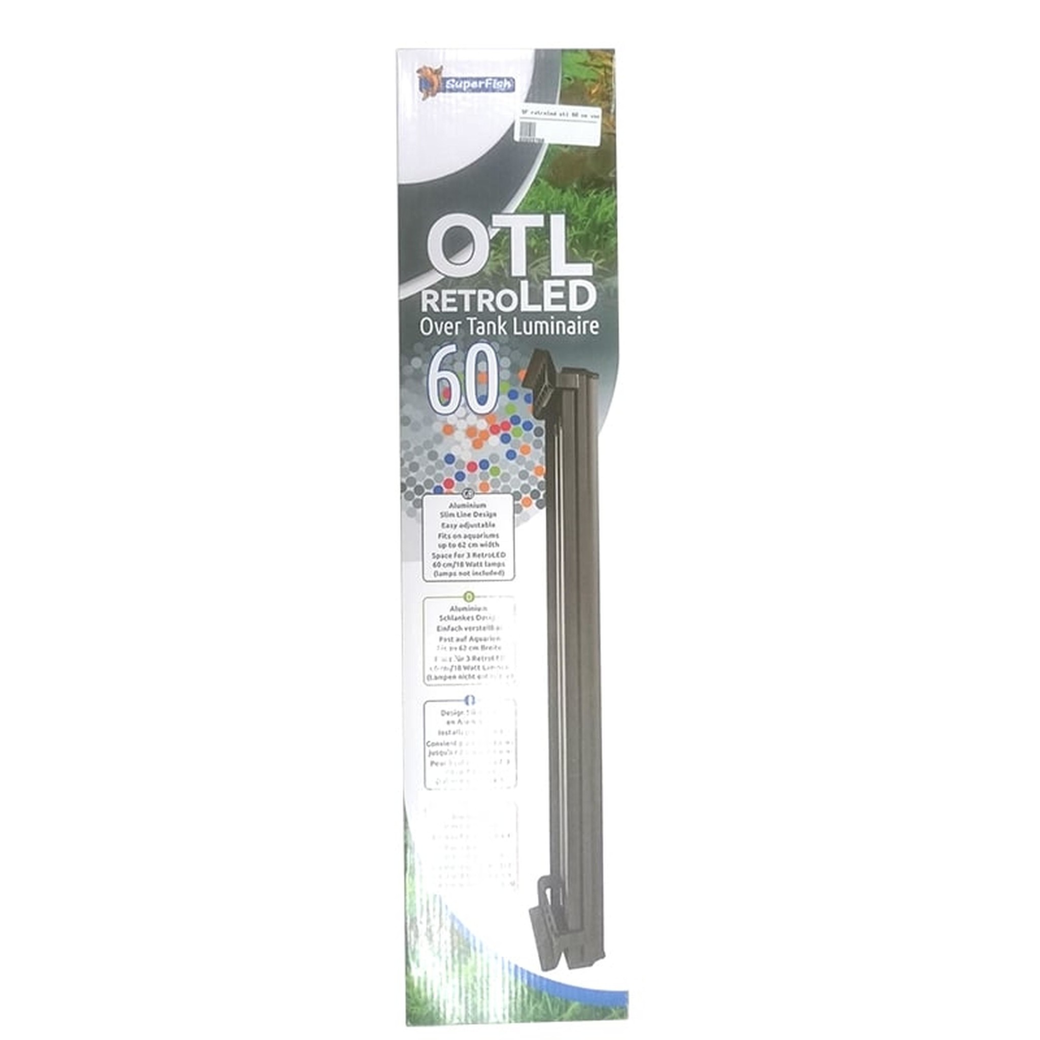 retroled otl 60 cm voor T8-18 watt - SuperFish