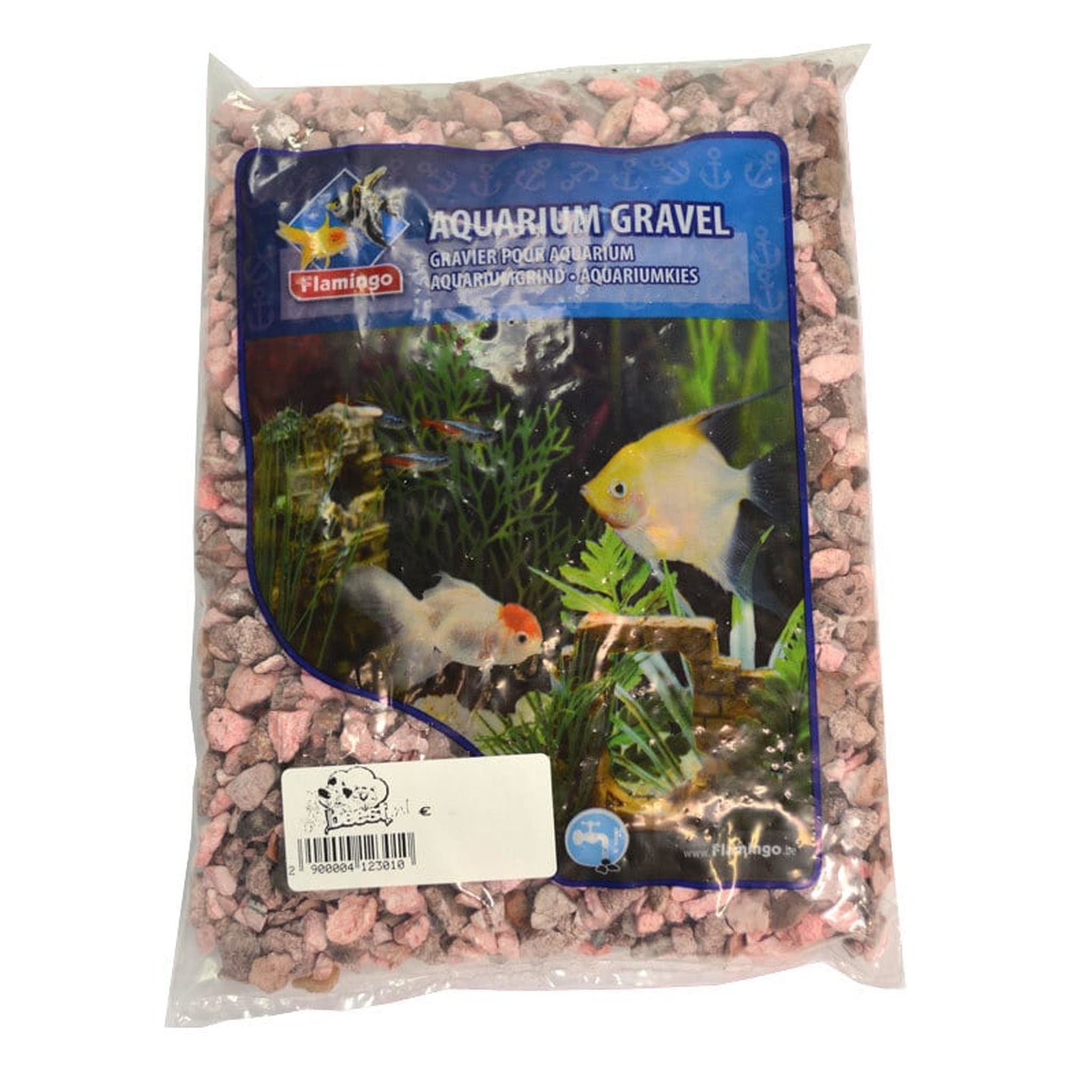 Aquarium grind melange mix roze - 900 gram - Aquariumgrind