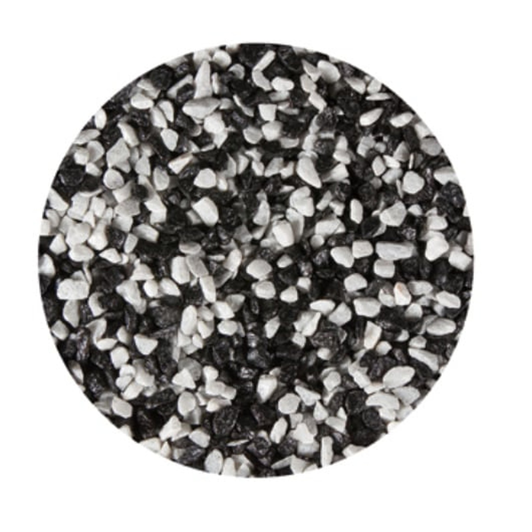 Grind fegro zwart 1 kg. - Aquariumgrind