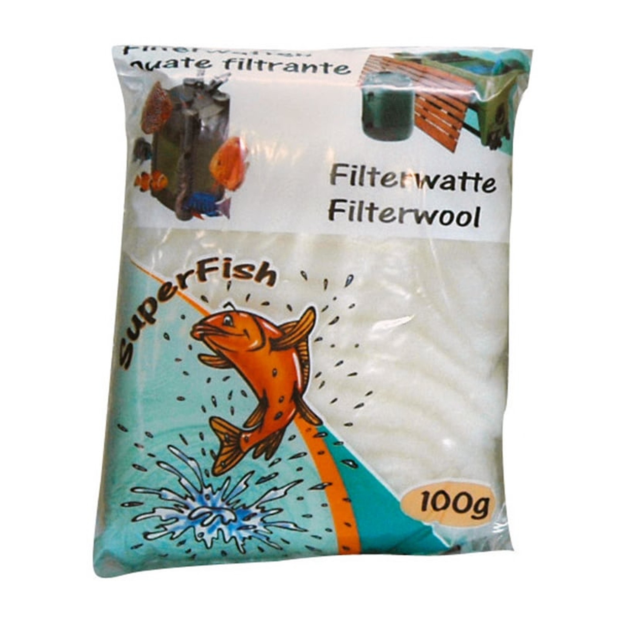 Filterwatten 100 gram - SuperFish