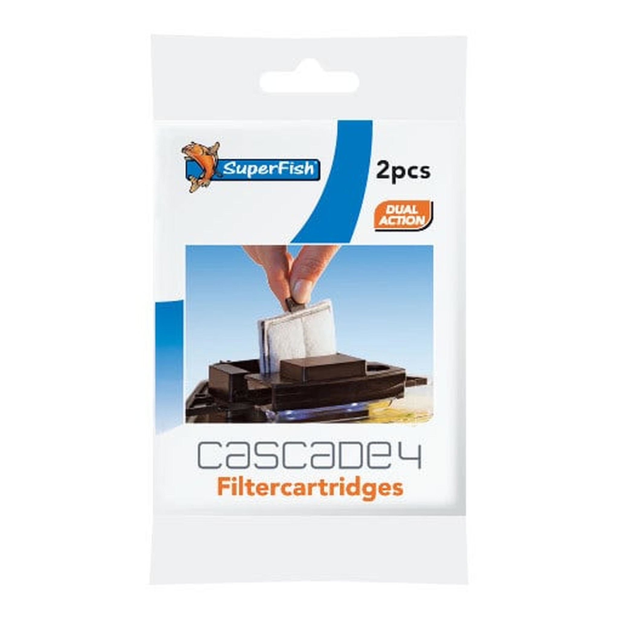 Cascade 4 en Cascade 10 filter cassette 2 stuks - Superfish