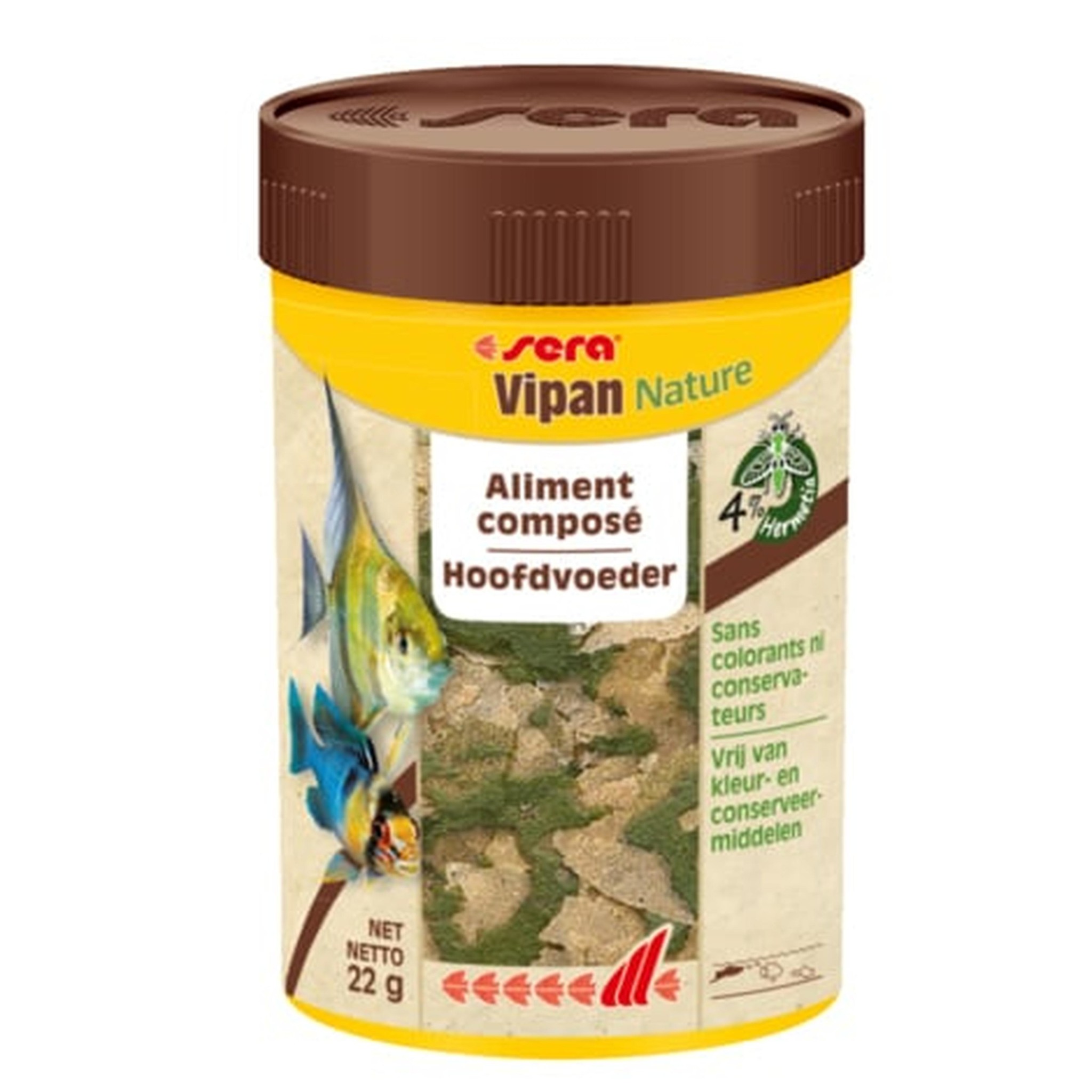 Vipan Nature 100 ml - Sera Aquarium Visvoer