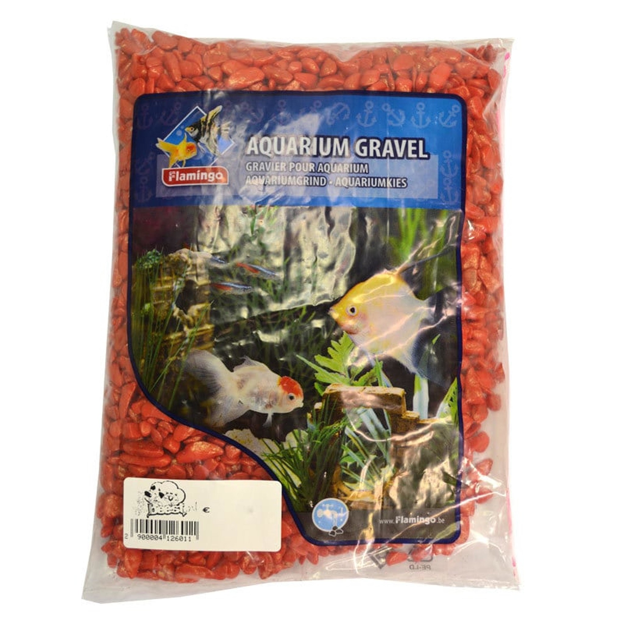 Aquarium grind neon rood - 1 kg. - Aquariumgrind