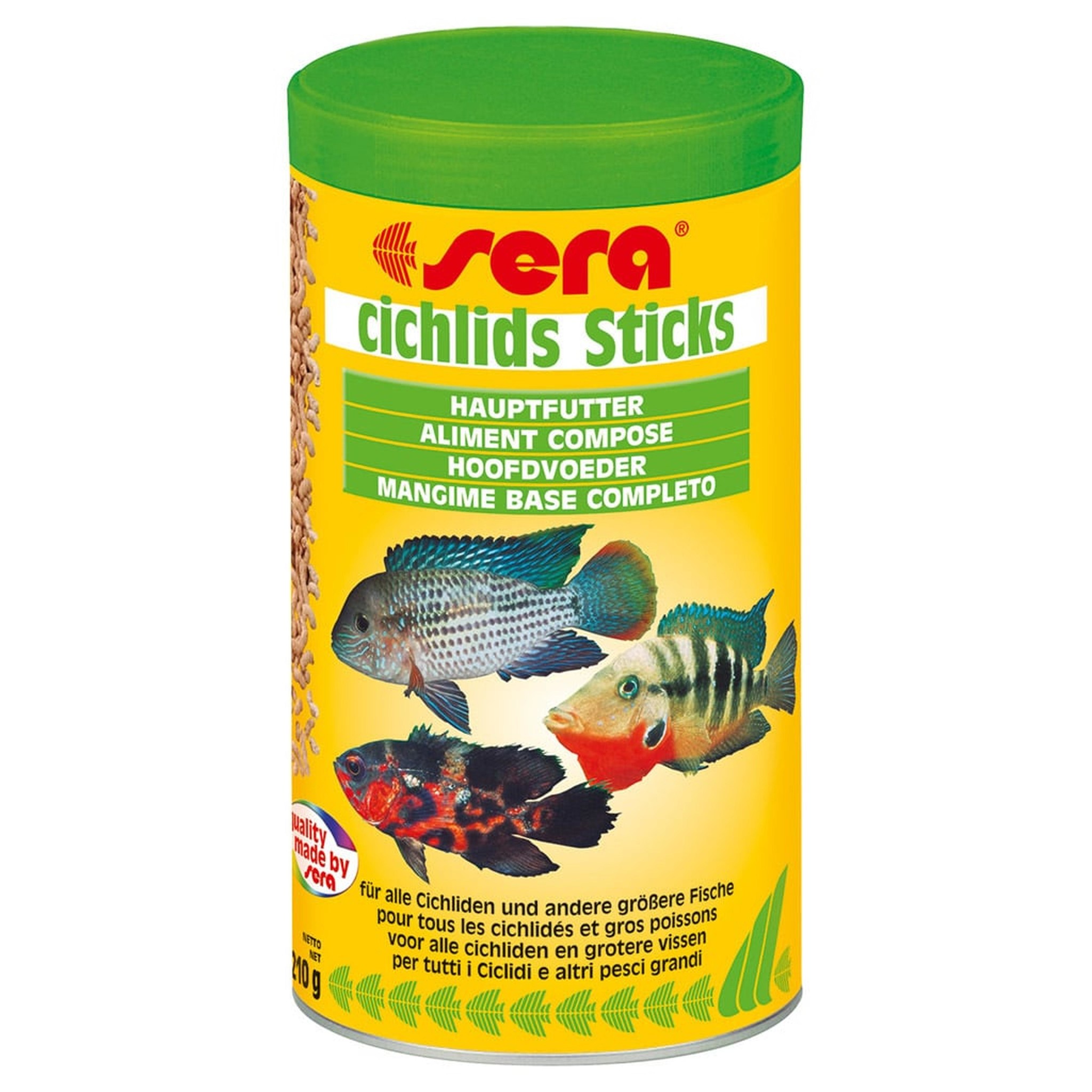 Cichlids sticks Nature 1000 ml - Sera Cichliden Voer