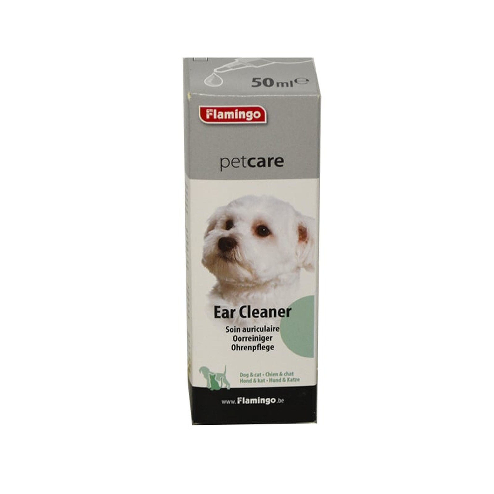 Oorreiniger voor hond en kat 50 ml.
