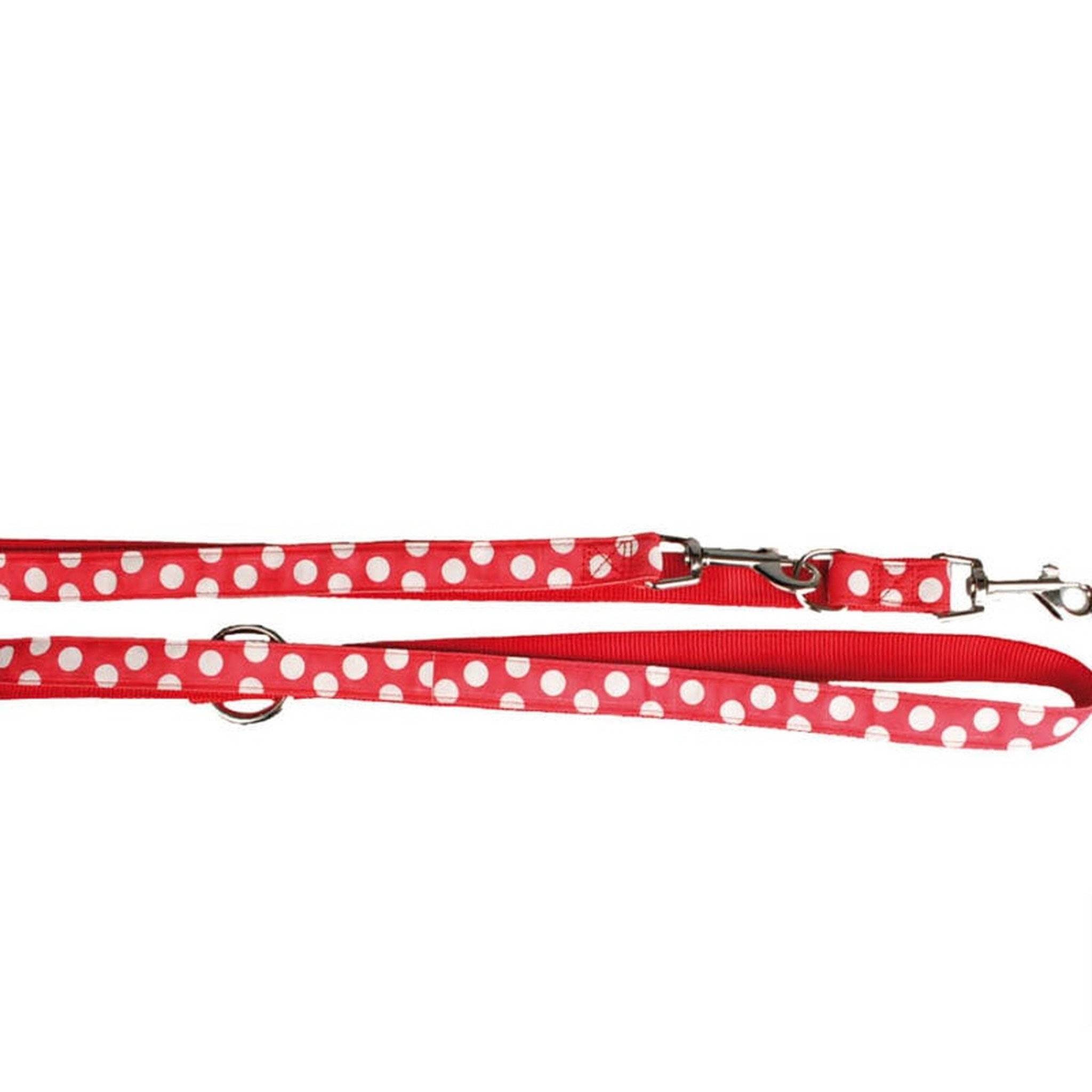 Politielijn dots rood 200 cm. 20 mm.