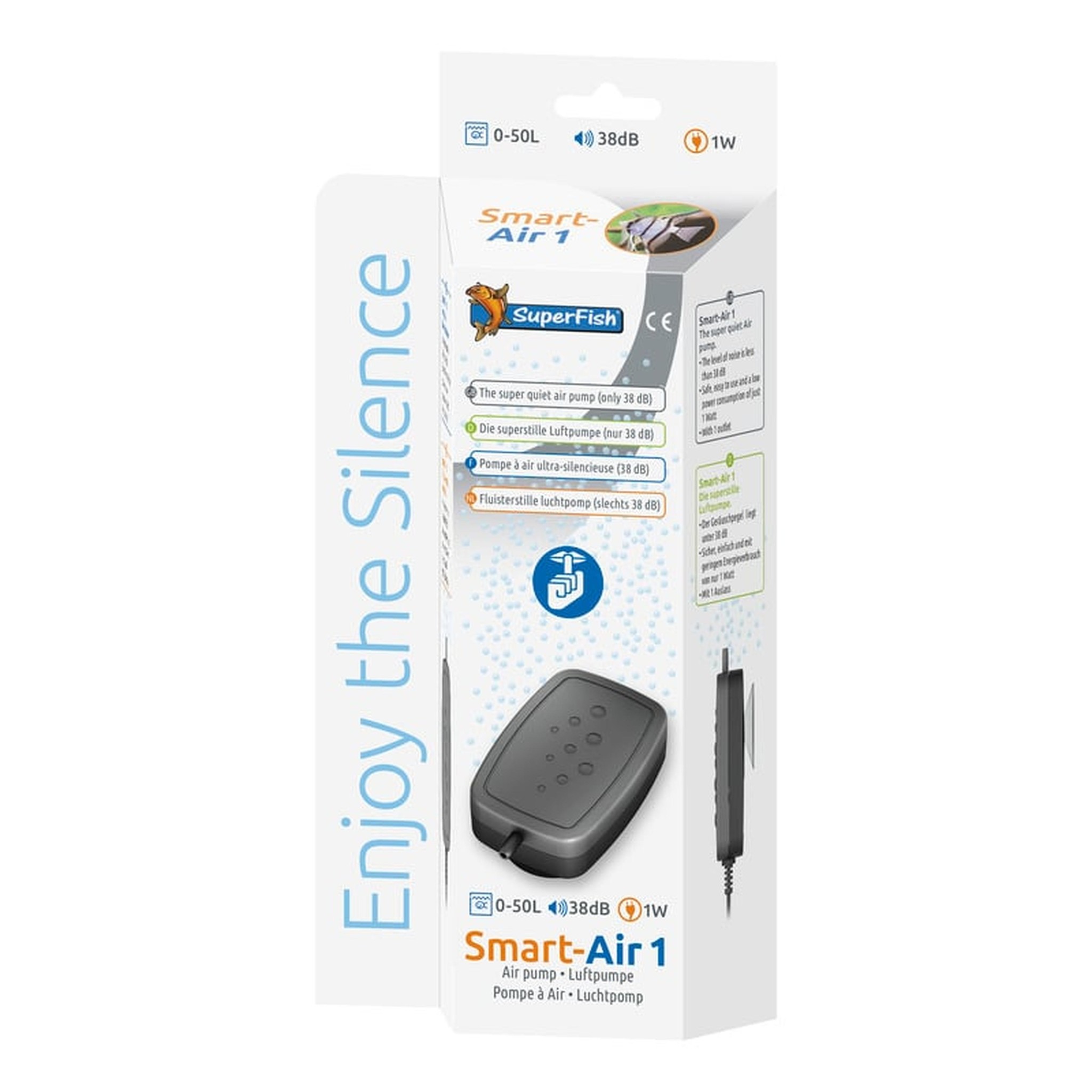 Smart air 1 - SuperFish Aquarium Luchtpomp