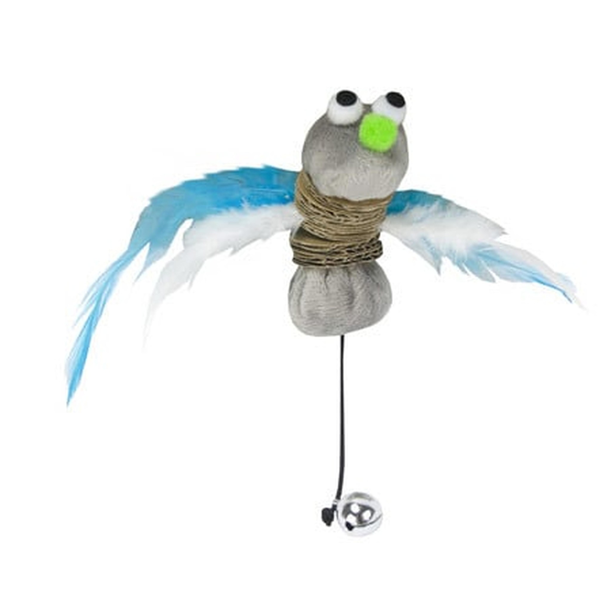 Crazy Cat Funny Bird vol met Catnip - Kattenspeeltje