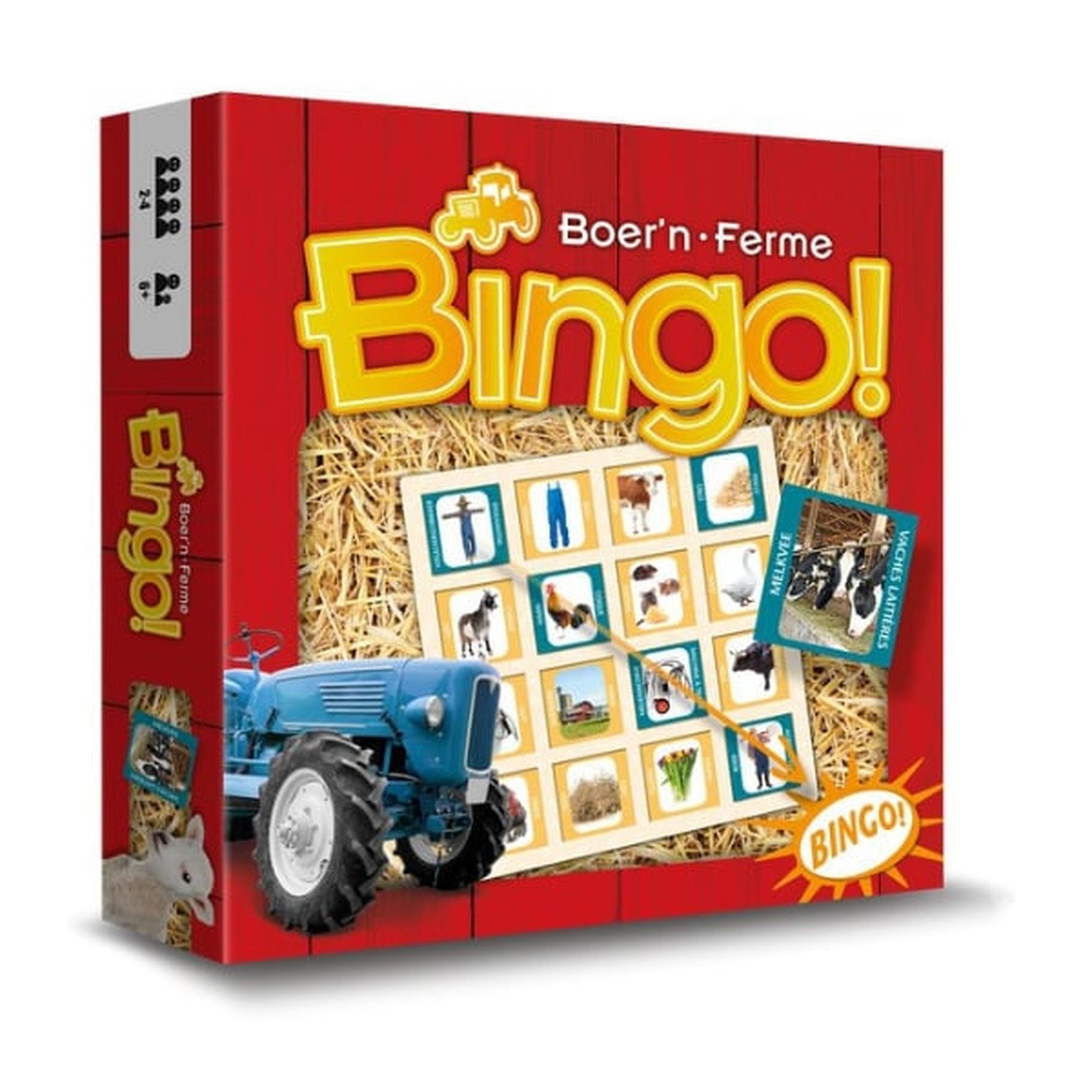 Bingospel Boerderij - Gezelschapspellen dieren