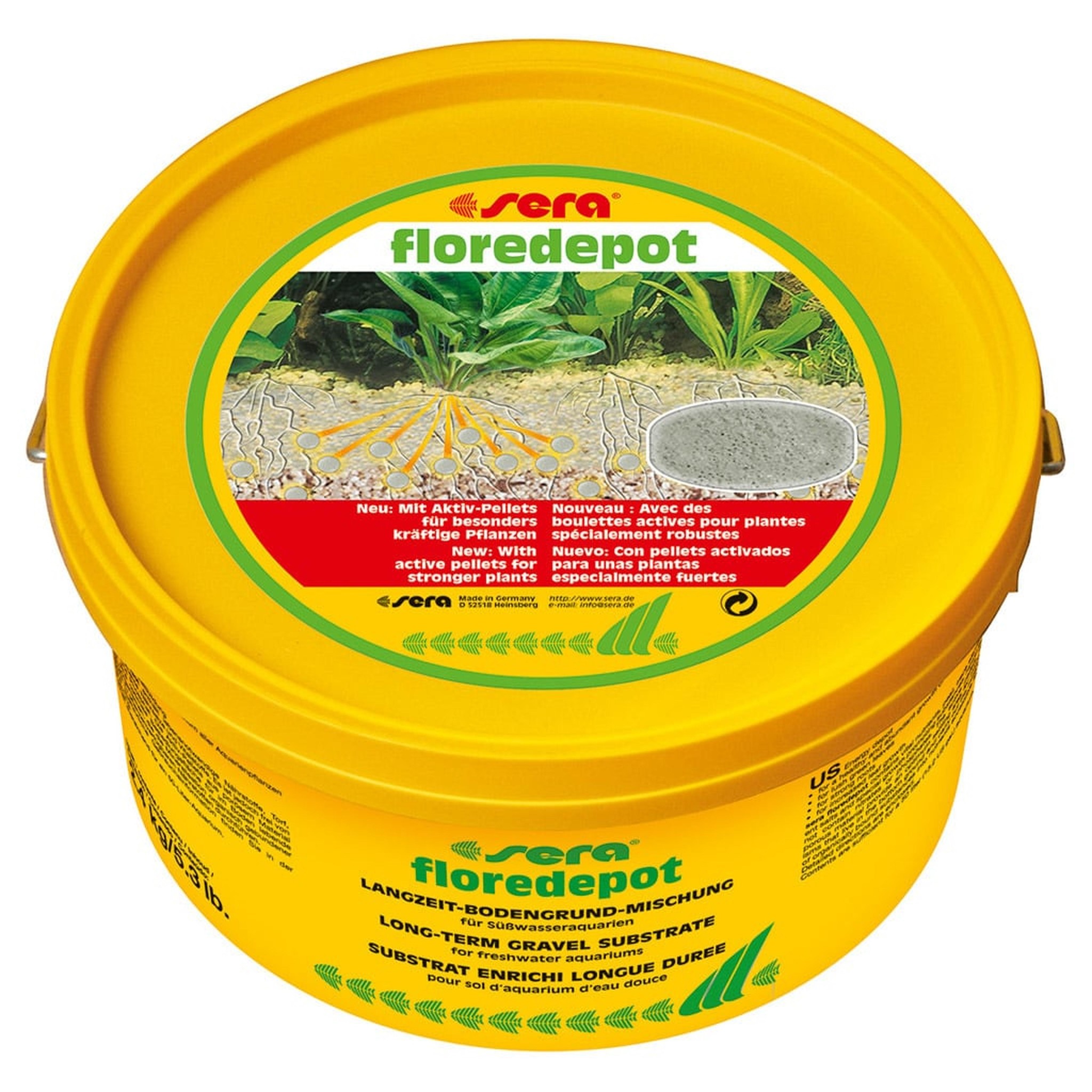 Floredepot 2.4 kg - Sera Aquarium Voedingsbodem