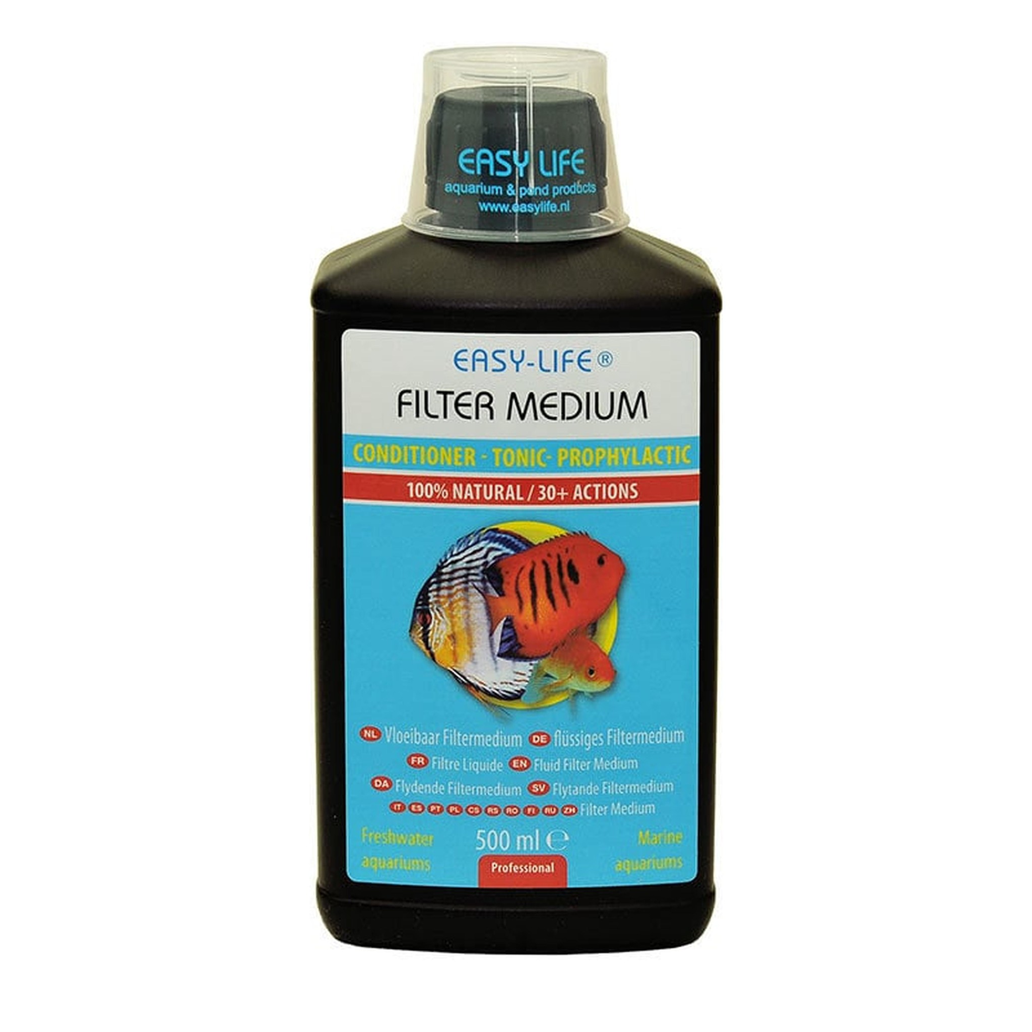 Vloeibaar filtermedium 500 ml. - Easy-Life Waterbehandeling