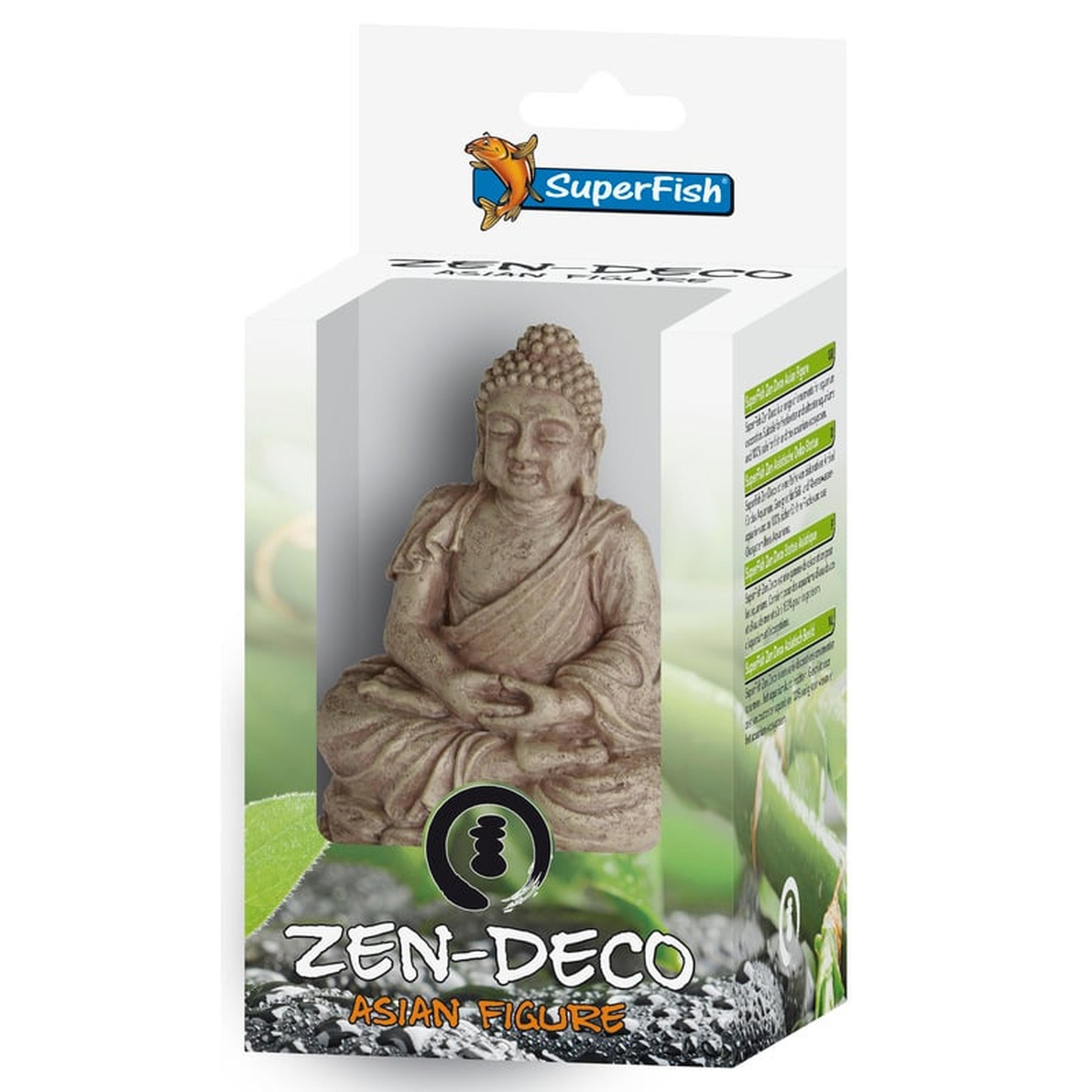 Zen deco buddha large - SuperFish Aquarium Decoratie