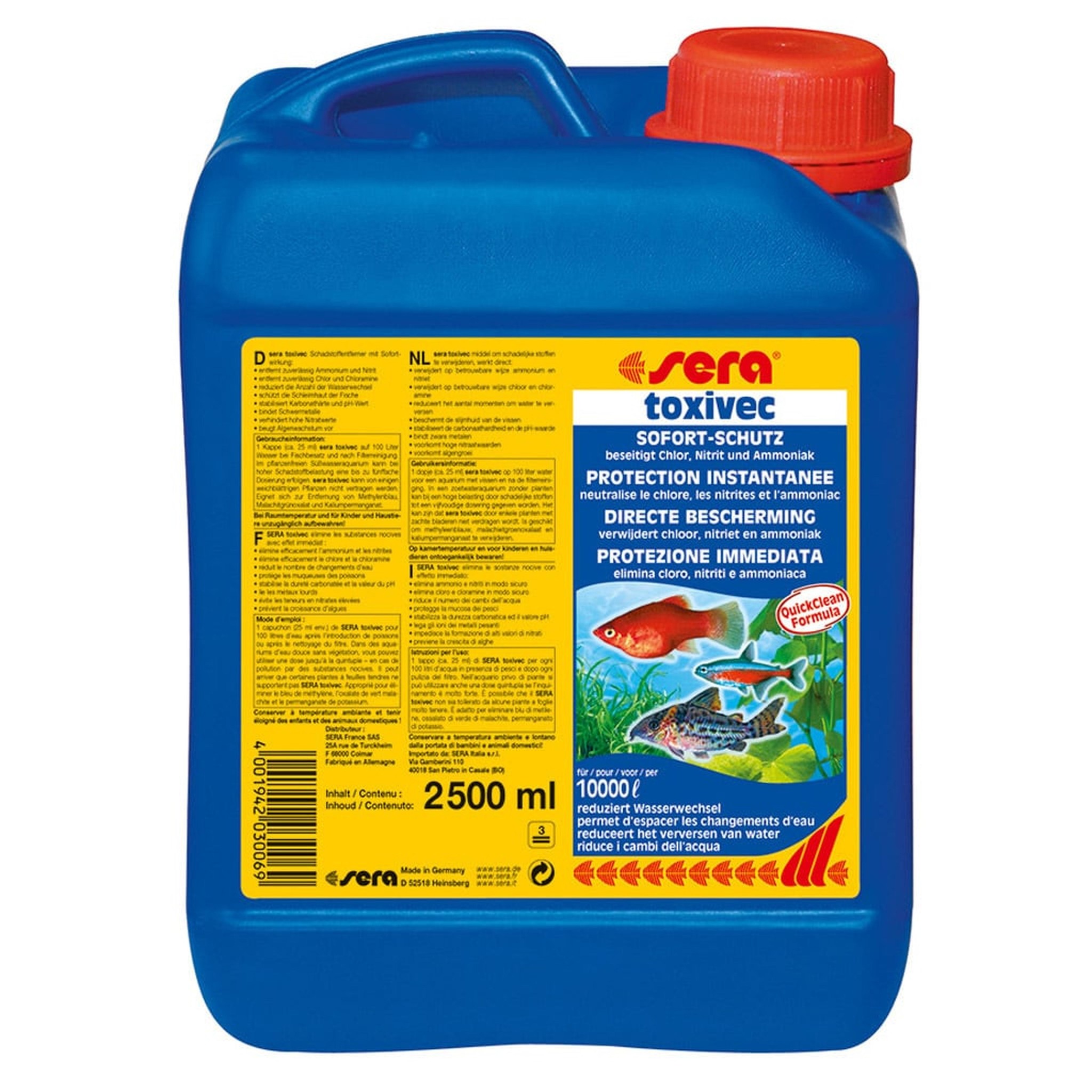 Toxivec 2500 ml - Sera Aquarium Waterbehandeling