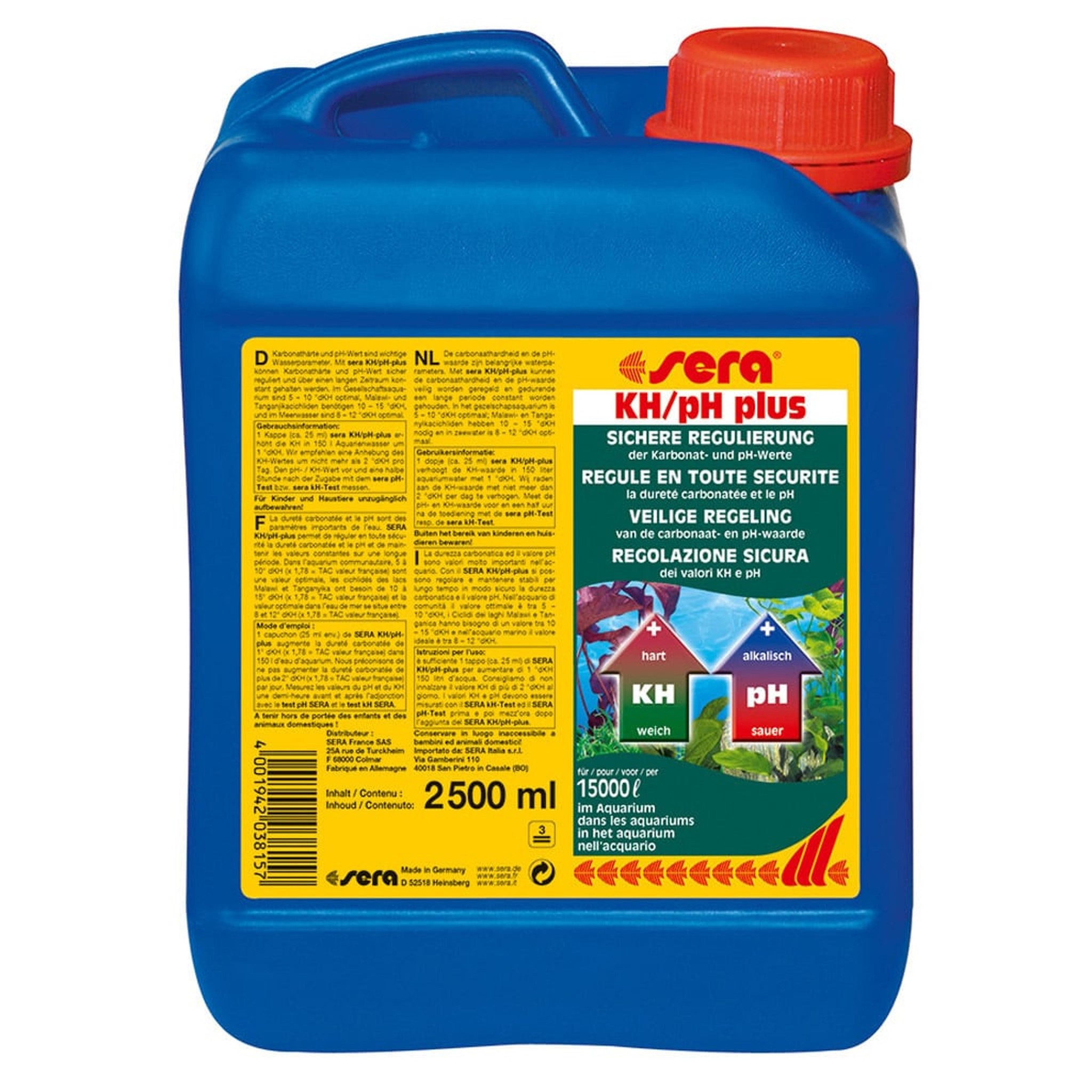KH/pH-plus 2500 ml - Sera Aquarium Waterbehandeling