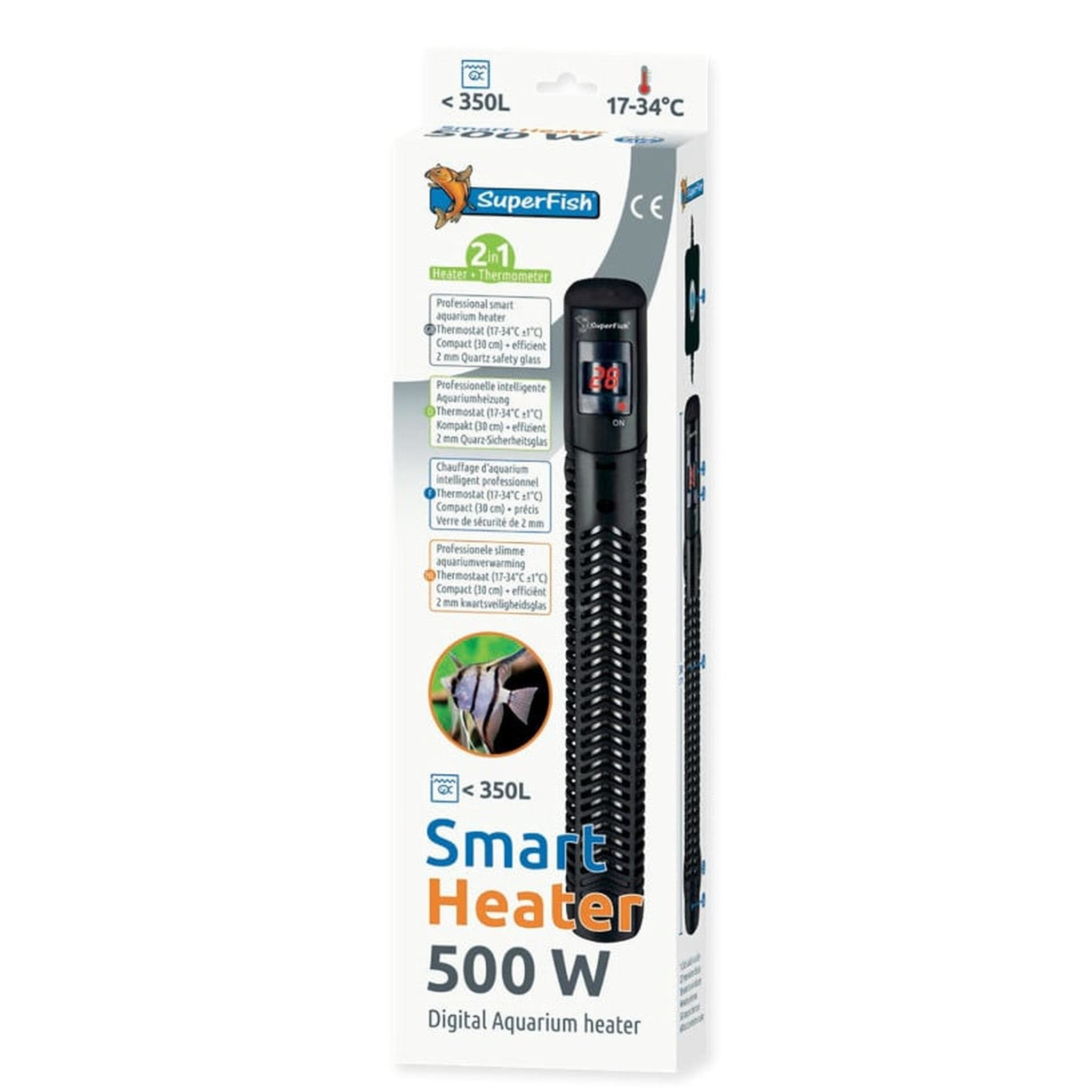 Smart Heater 500 Watt - SuperFish Aquarium Heater