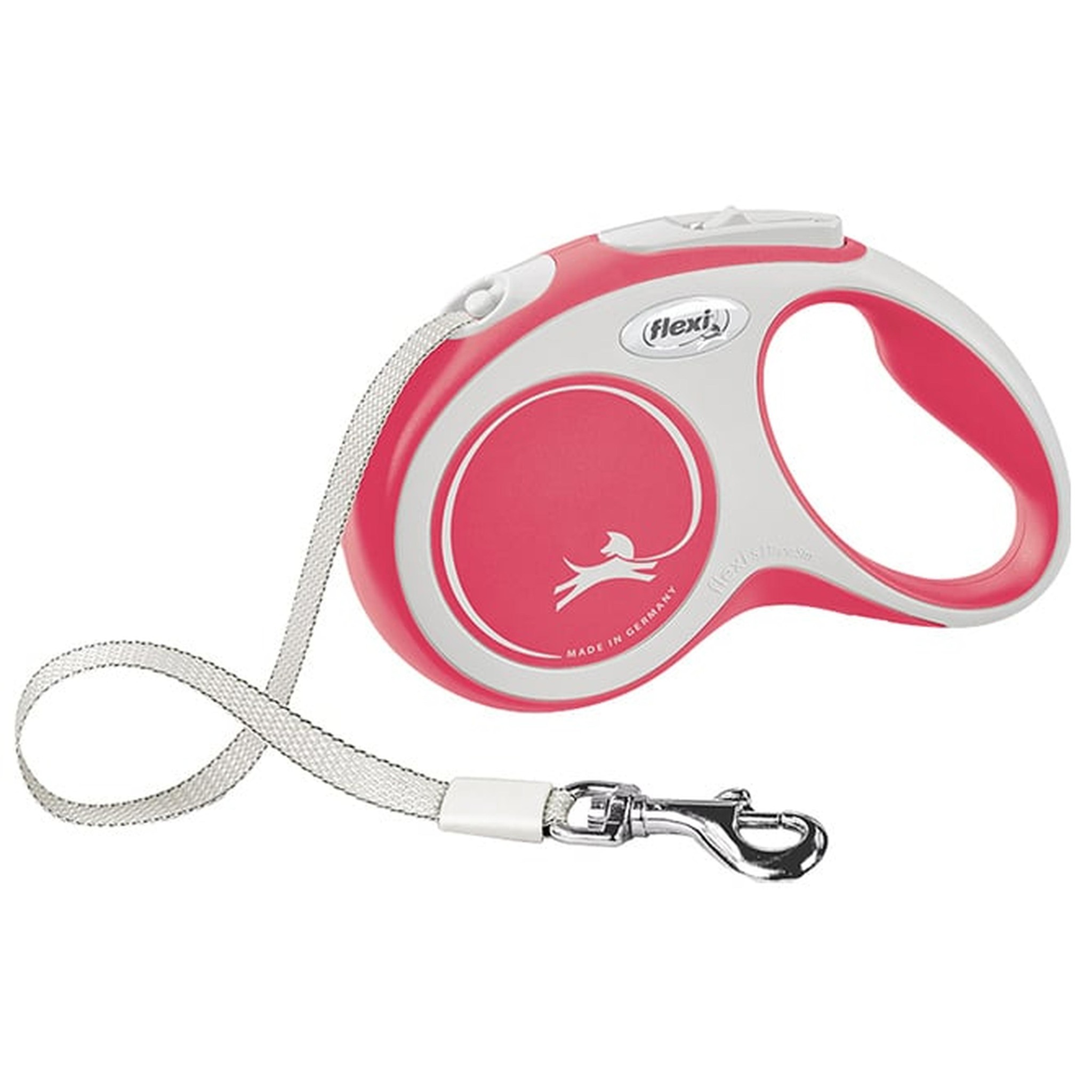 Flexi Rollijn New Comfort Tape Rood - XS 3M
