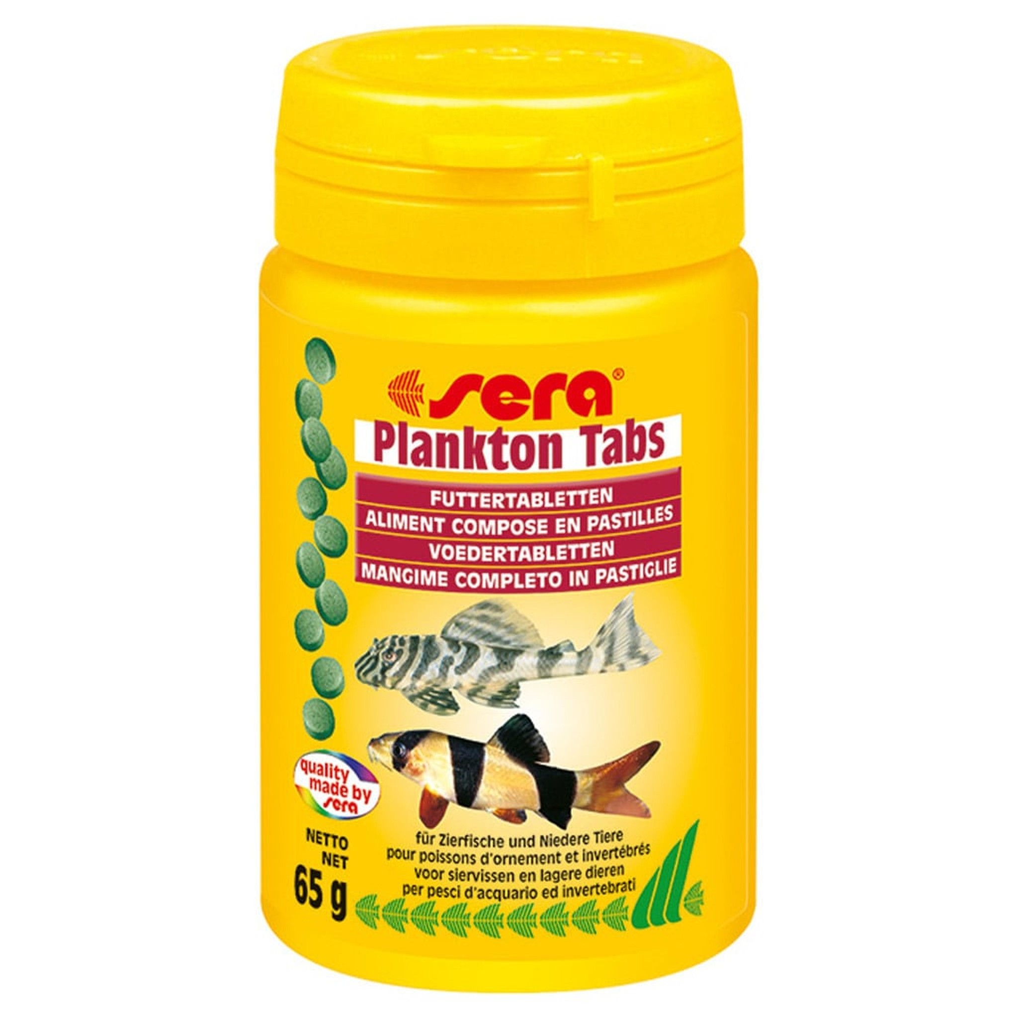 Plankton tabletten 100 ml - Sera Aquarium Visvoer