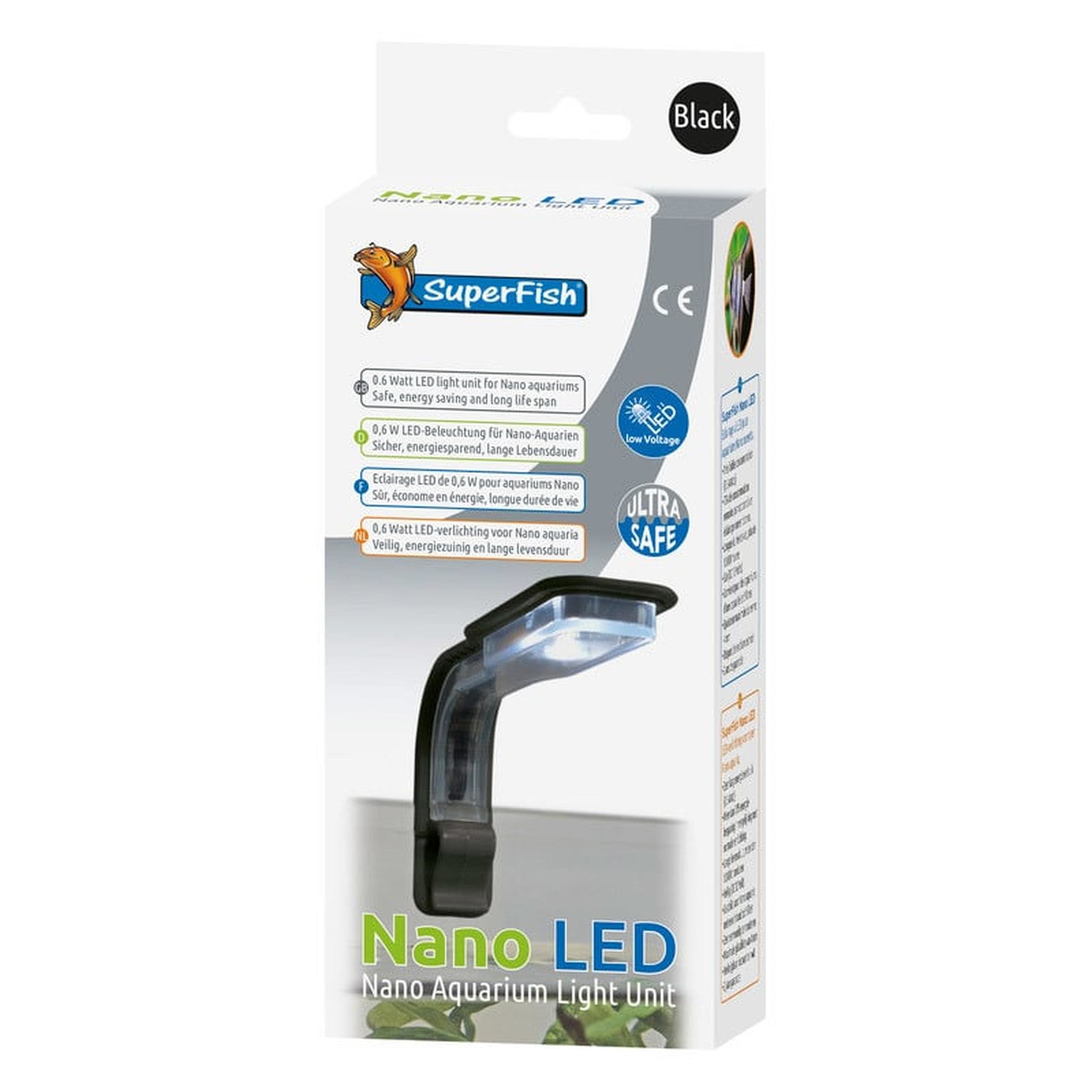 Nano LED Zwart - SuperFish Aquarium Verlichting