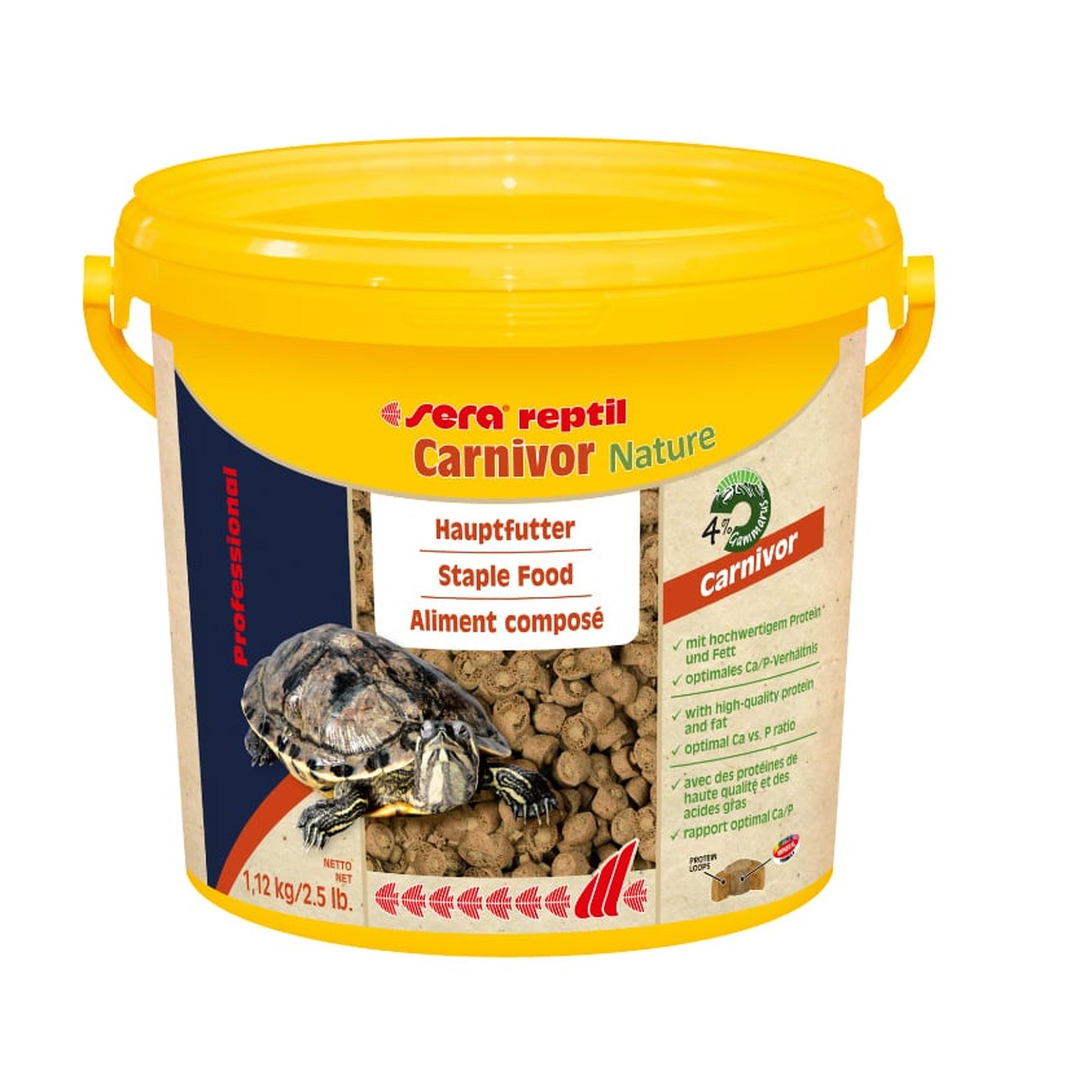 Reptil Professional Carnivor Nature 3800 ml. - Sera