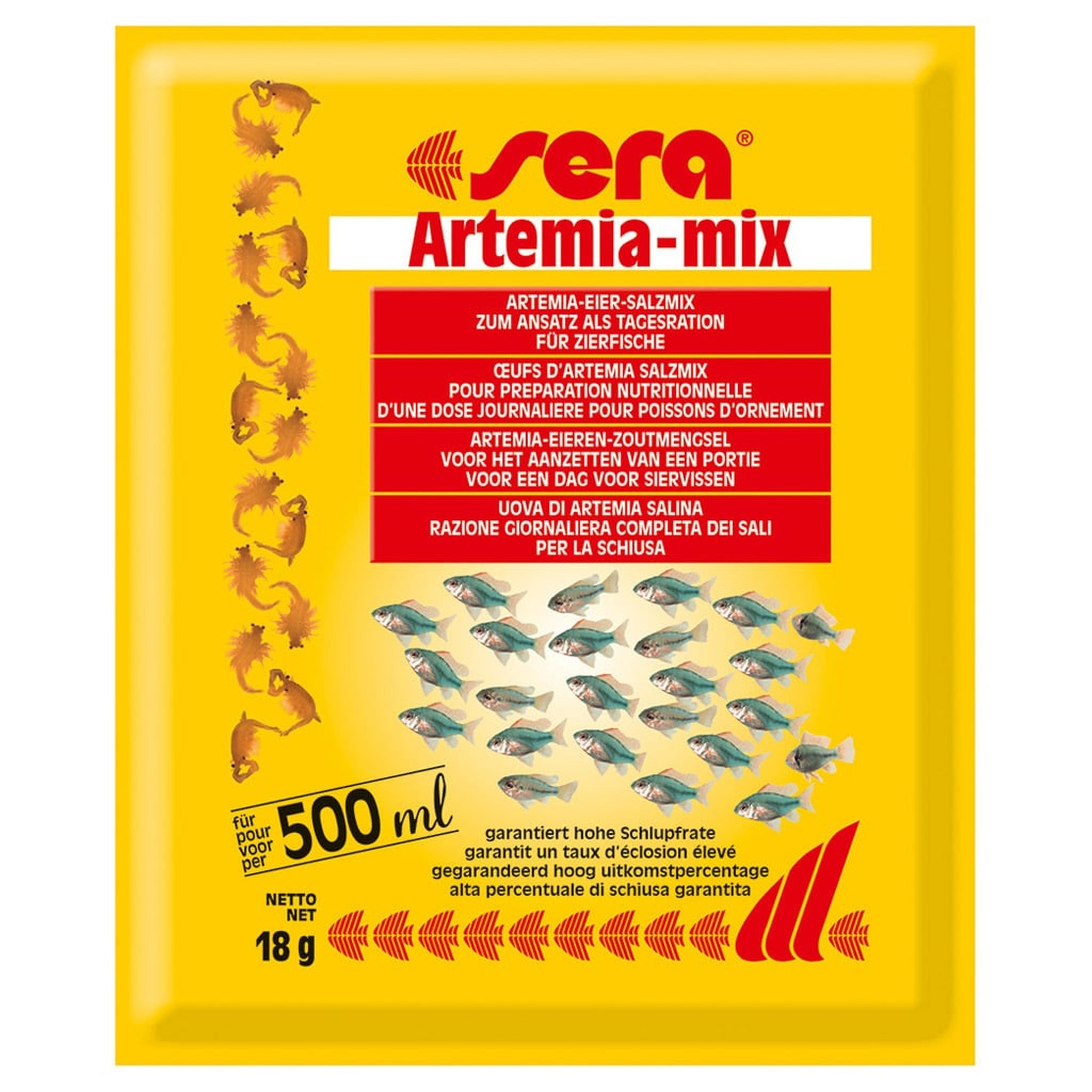 Artemia-mix 18 gram - Sera Artemia Set