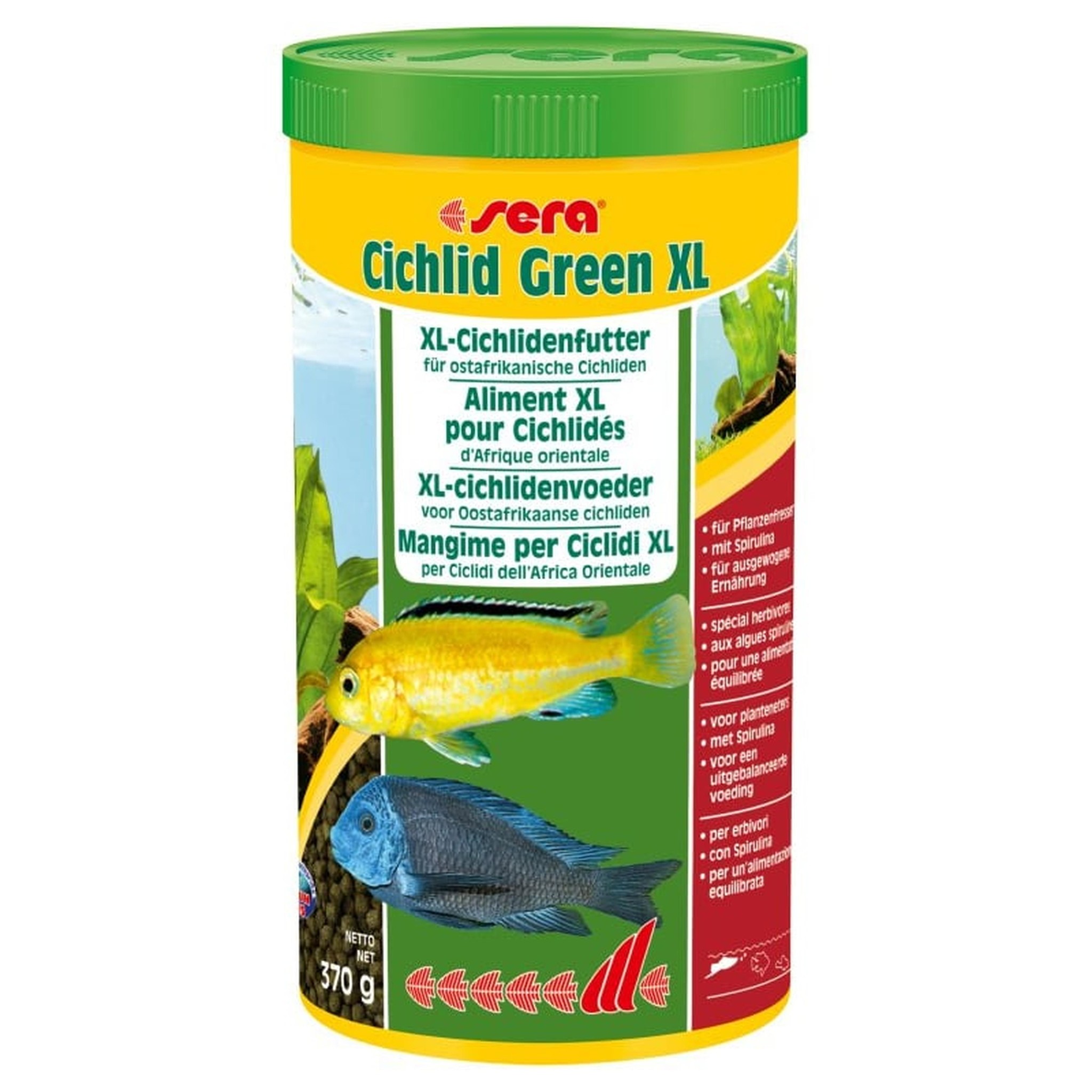 Cichlid Green XL - Sera Cichlide voer