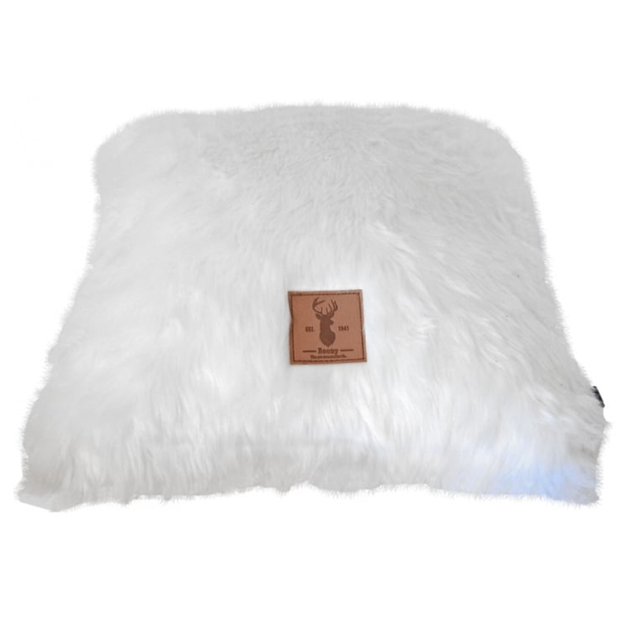 Ligkussen polar white 37 cm. - Hondenkussen
