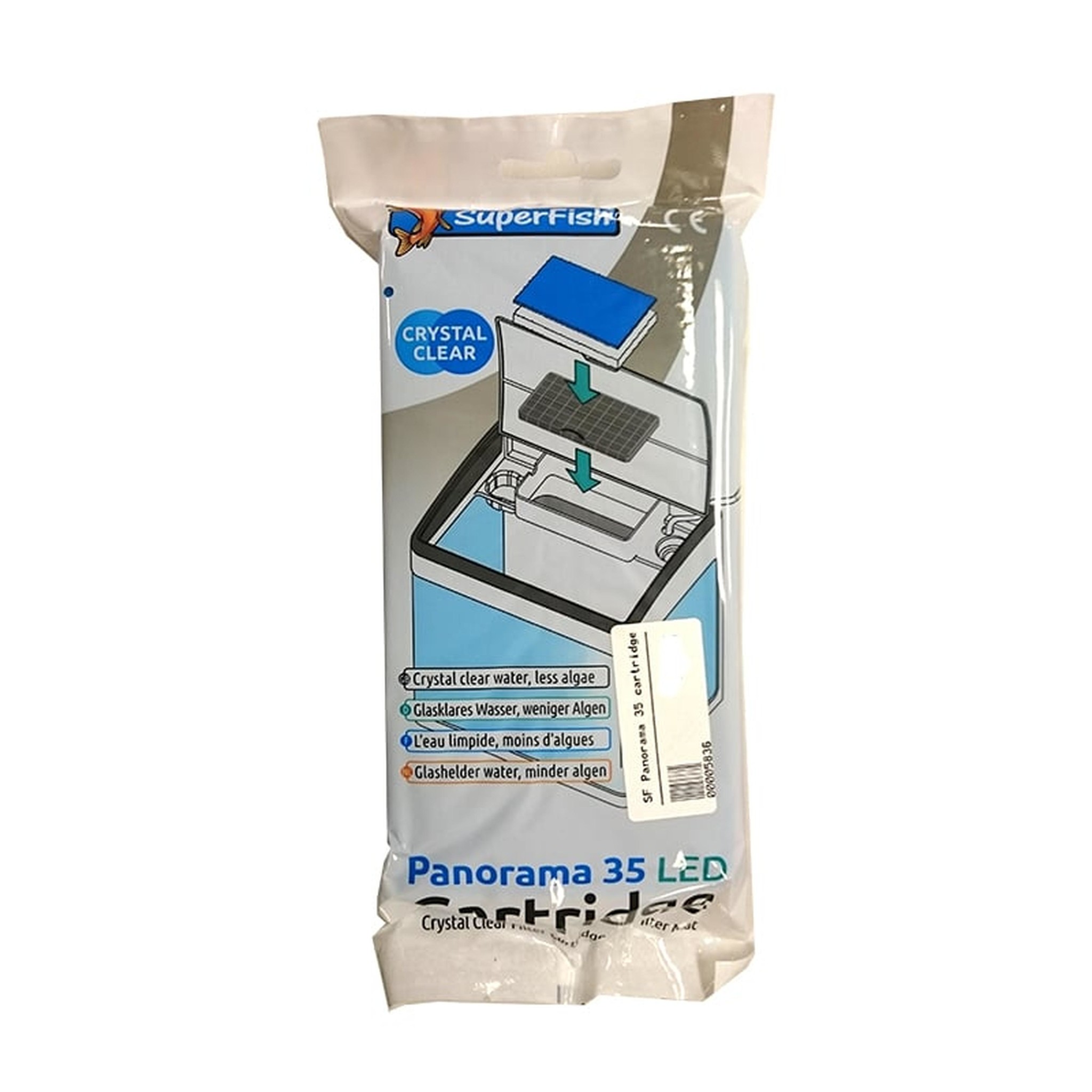 Panorama LED 35 cartridge - SuperFish aquariumfilter