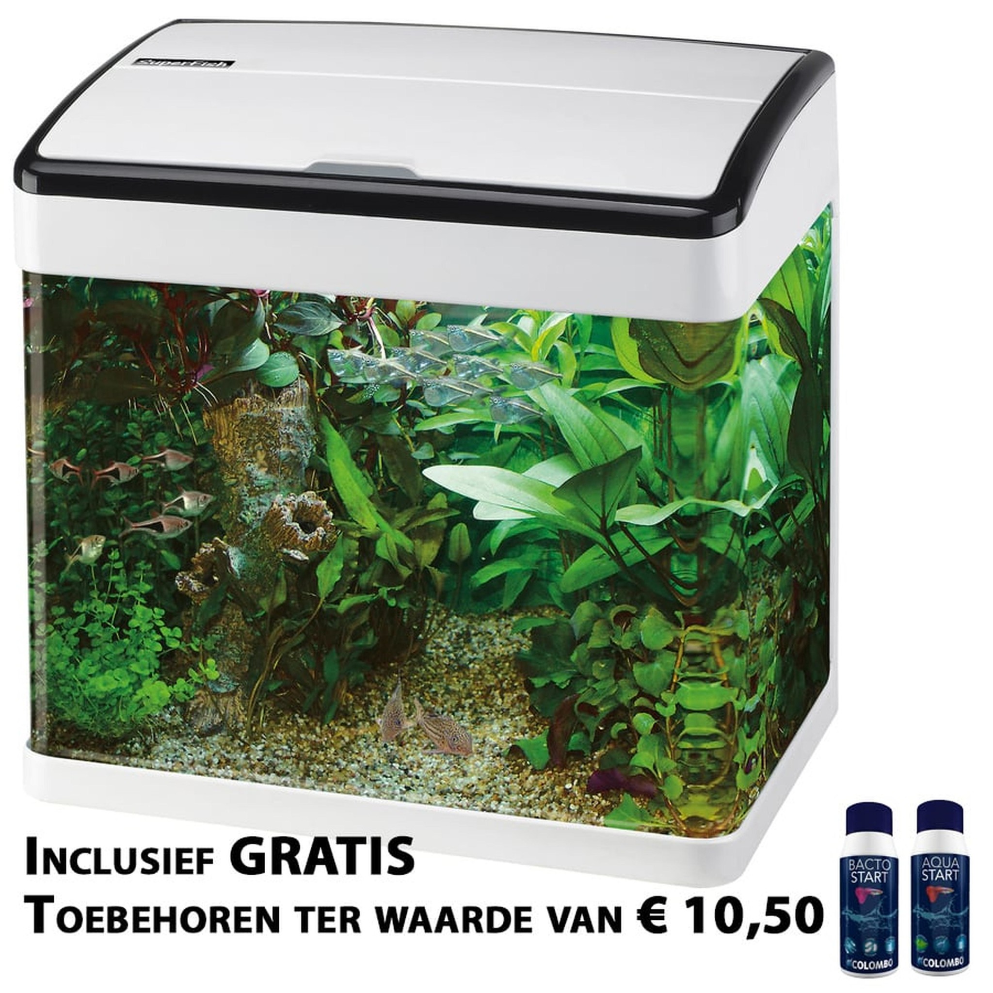 compressie grens sensor Panorama 35 LED wit - SuperFish Aquarium - Webwinkel voor vijver, aquarium  en huisdieren | Beest.nl
