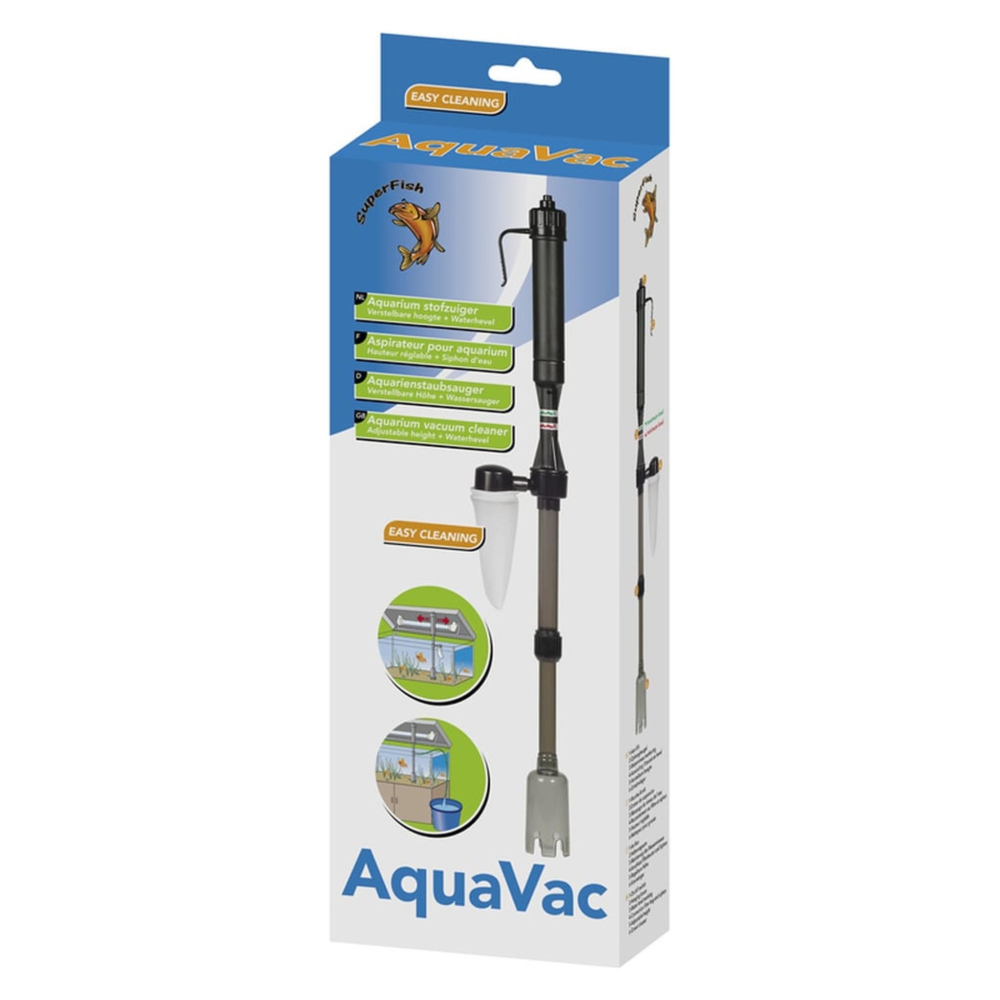 Aquavac aquarium stofzuiger - SuperFish