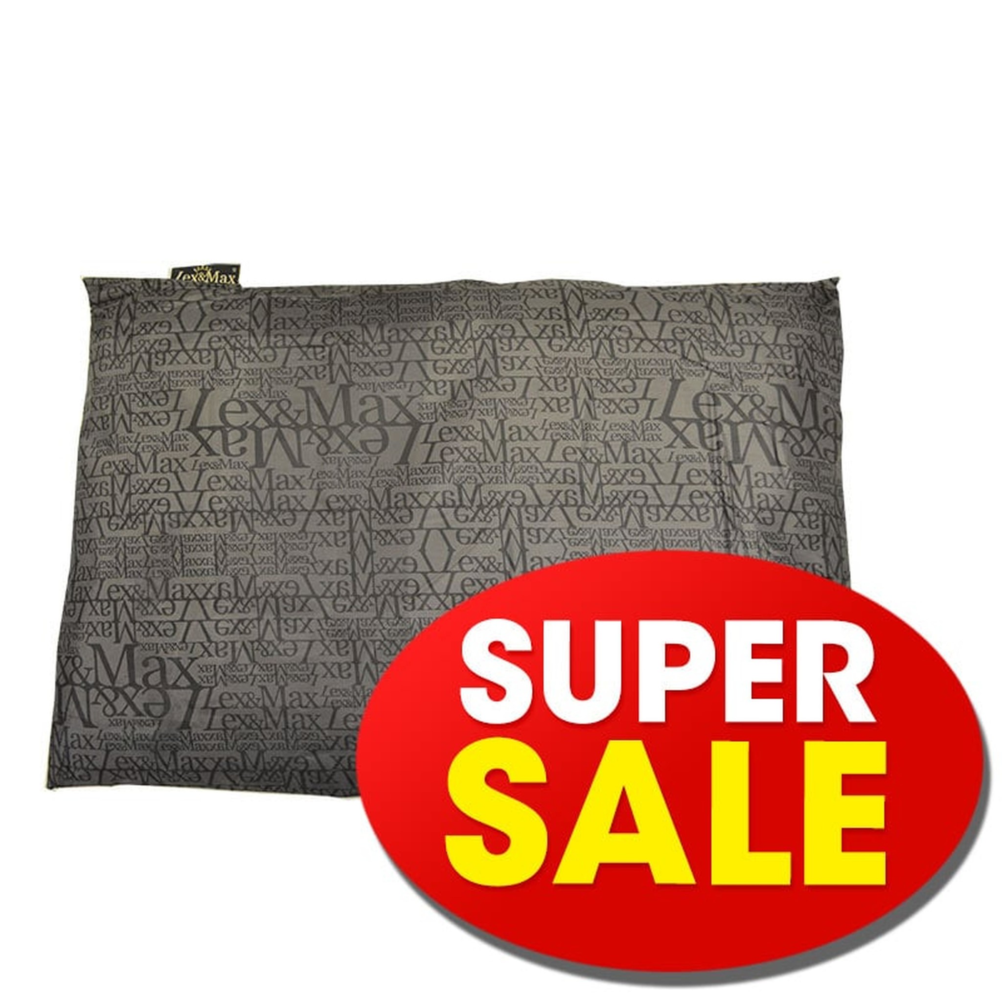 Kussen Nylon Chic 75 cm. Antraciet - Lex en Max