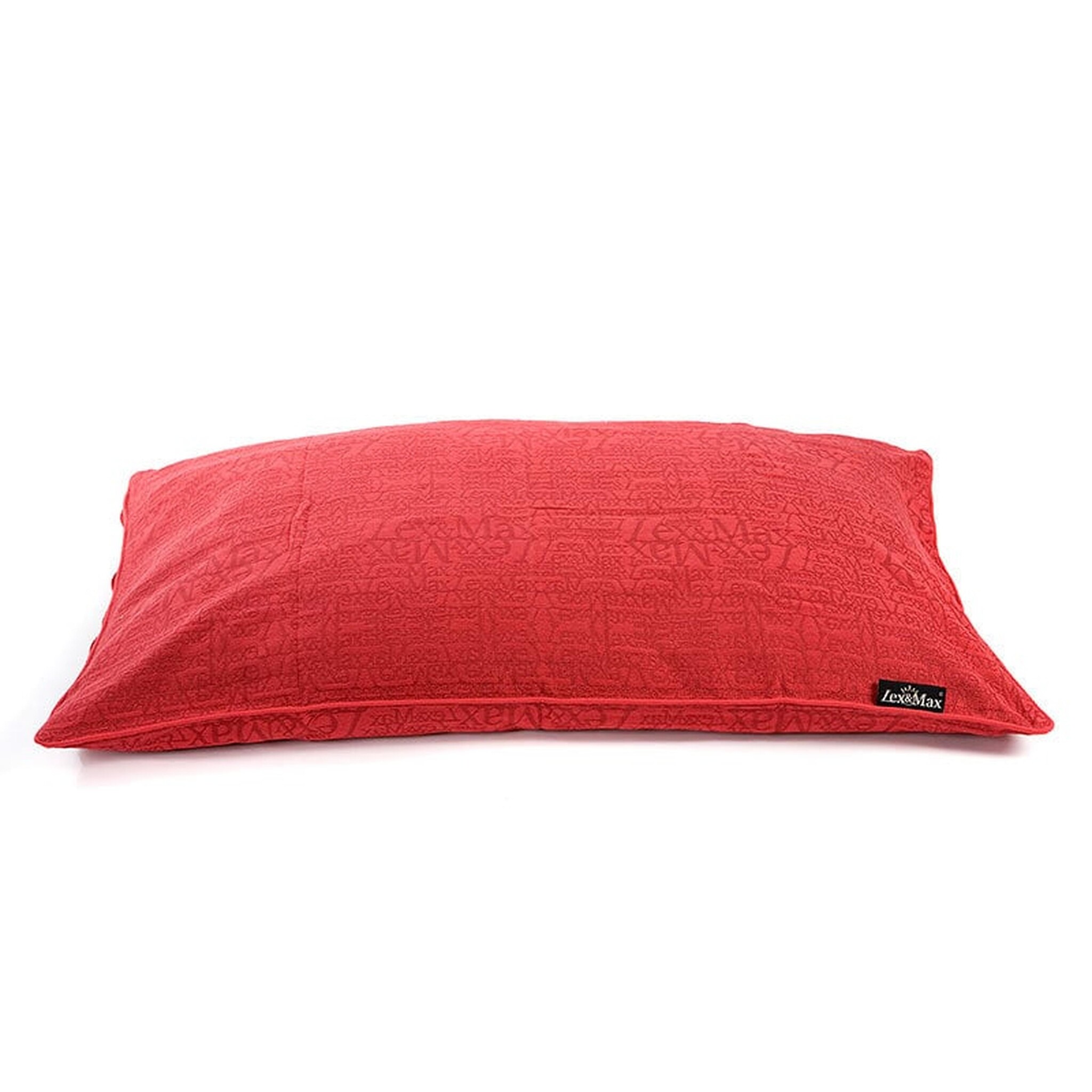 Kussen Chic 120 cm. Rood - Lex en Max