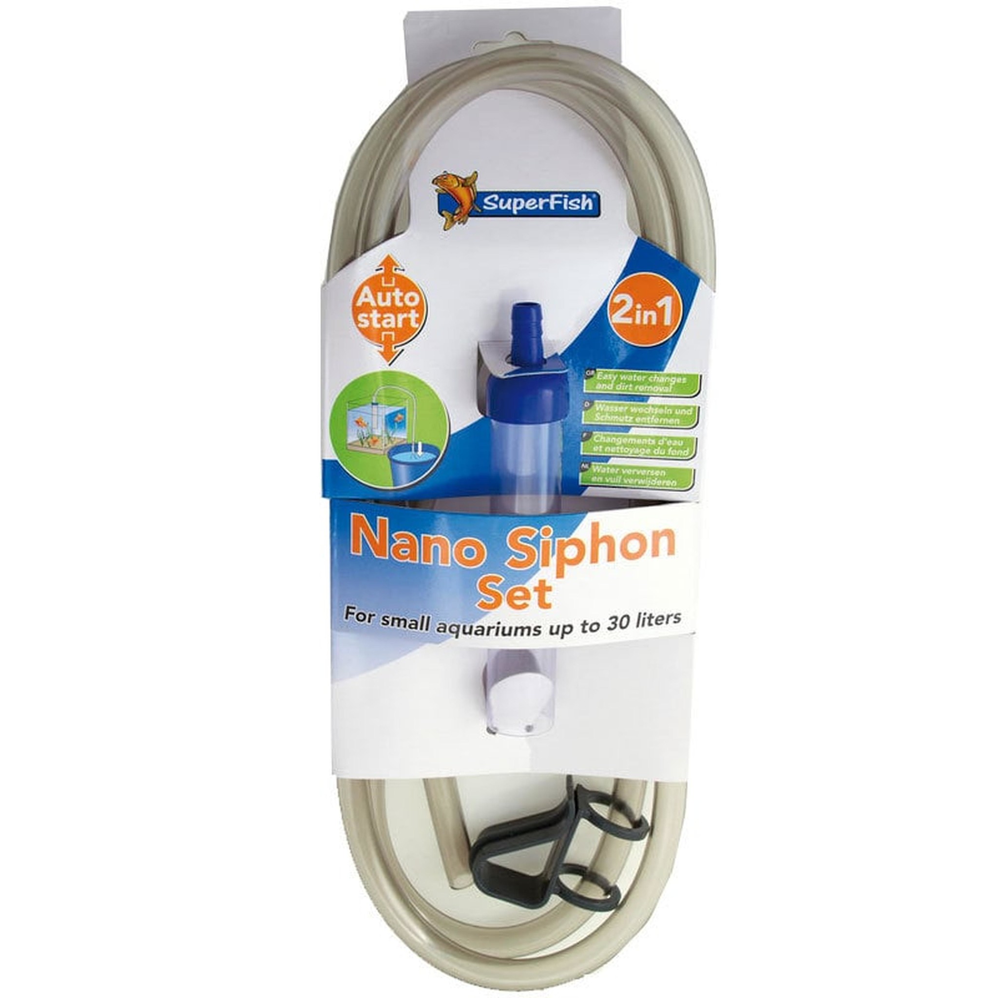 Nano siphon set - Superfish Aquarium Onderhoud