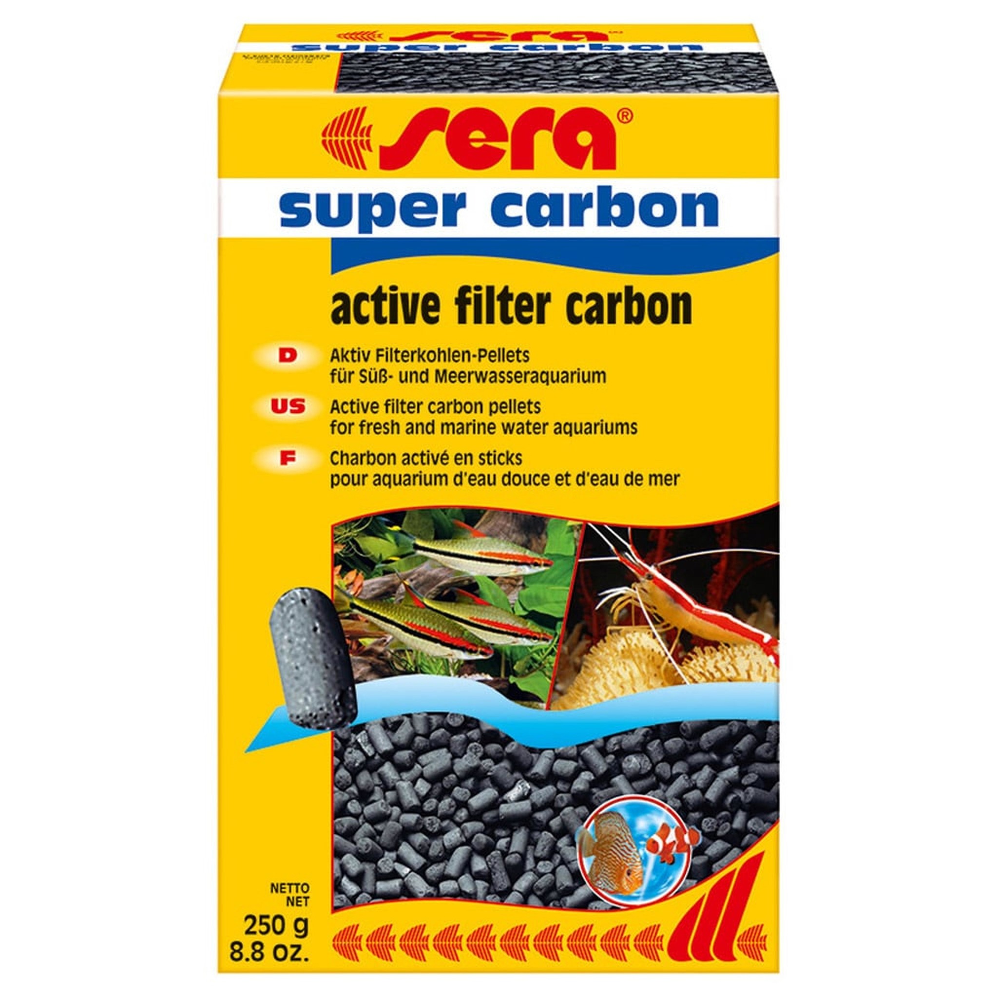Super carbon 1000 gram - Sera Filtermedium