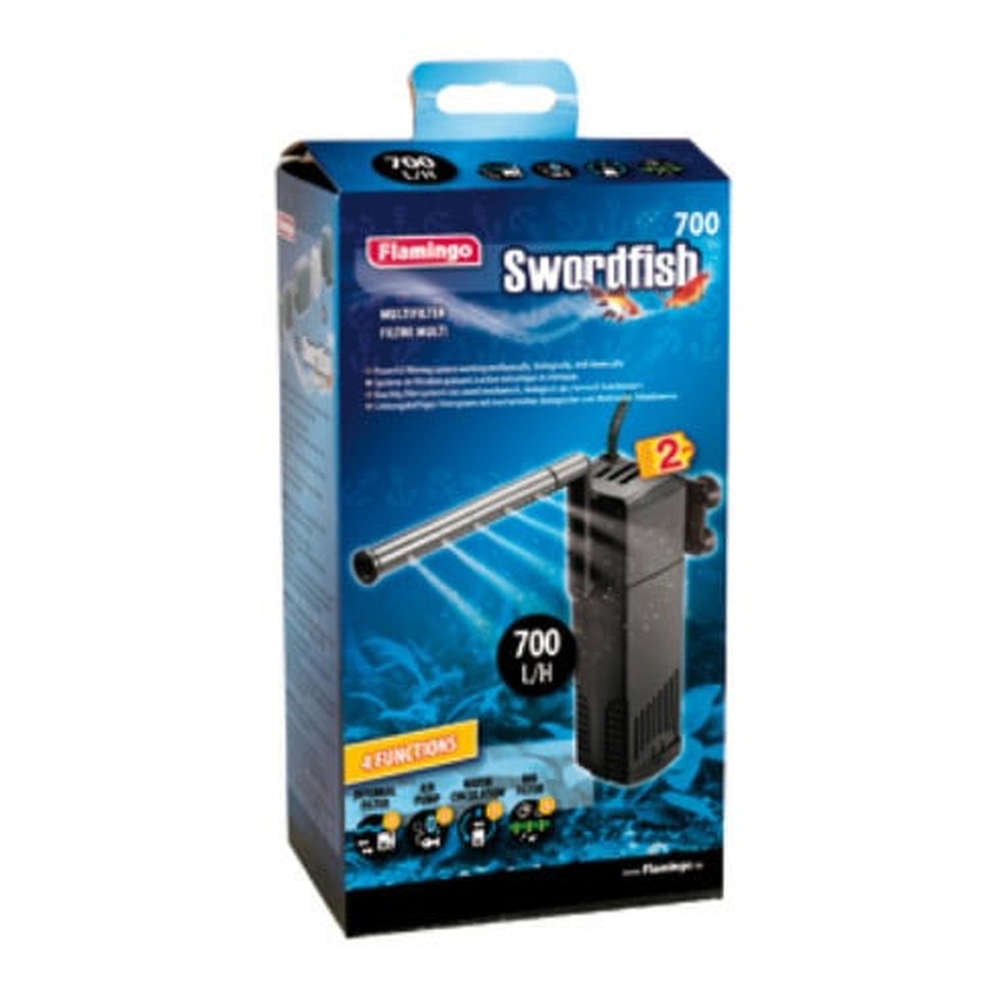 Aquarium binnenfilter Swordfish 700