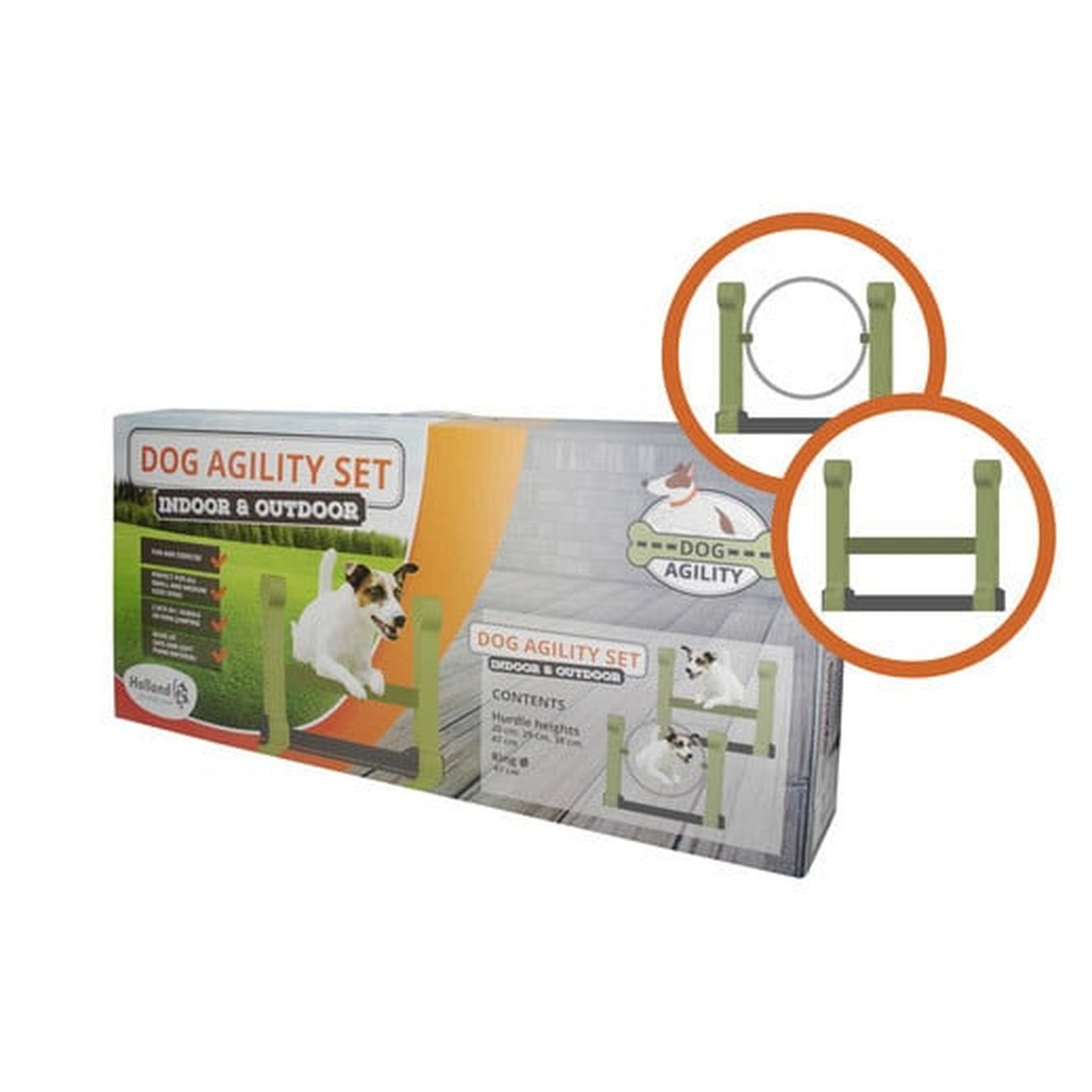 Dog Agility set (indoor en outdoor) - Hondenbeweging spellen