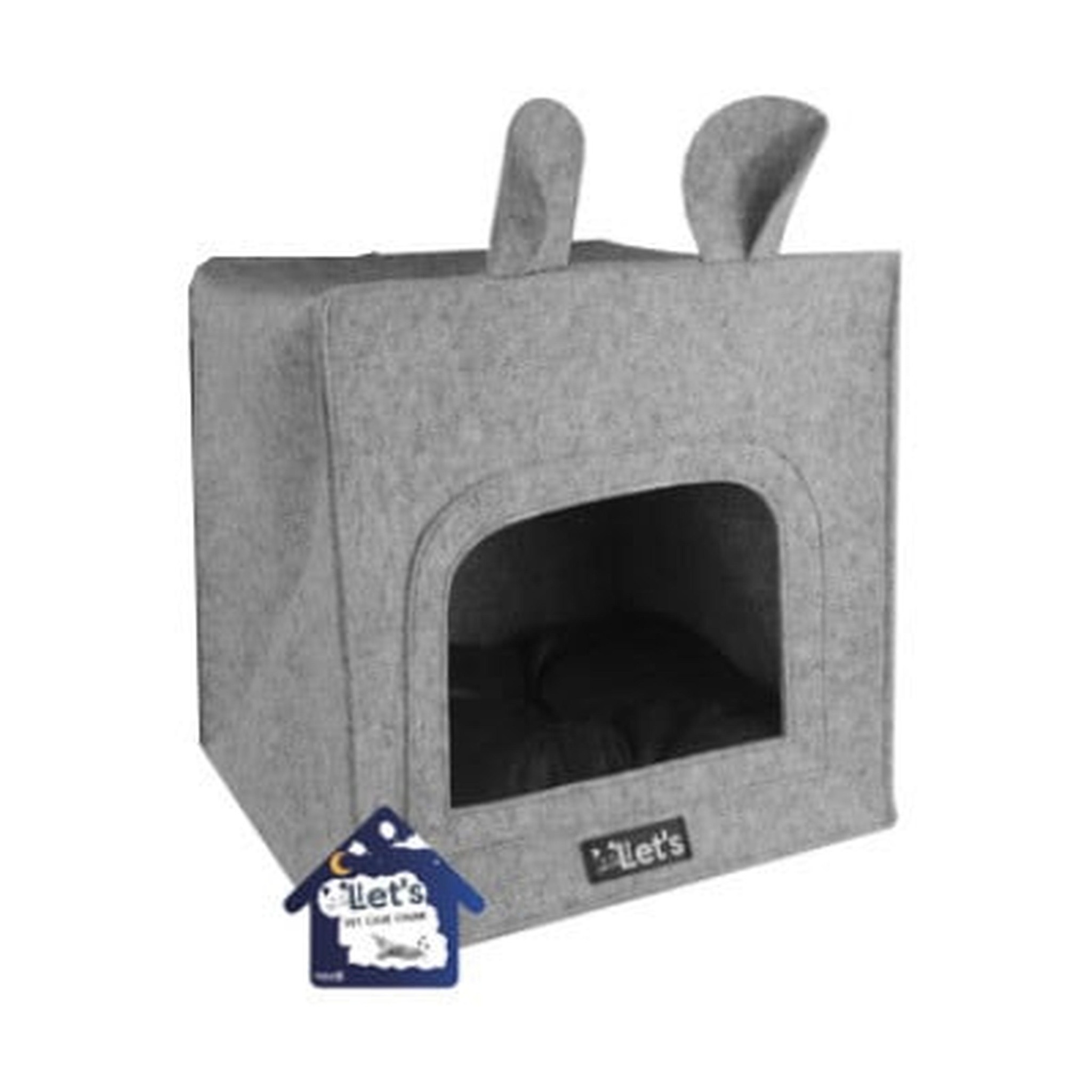 Kattenmand Chunck grijs