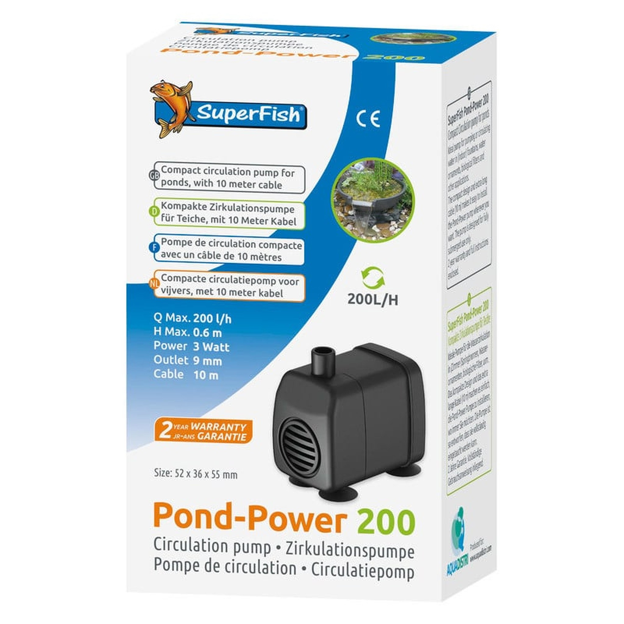 Pondpower 200 - Superfish vijverpomp